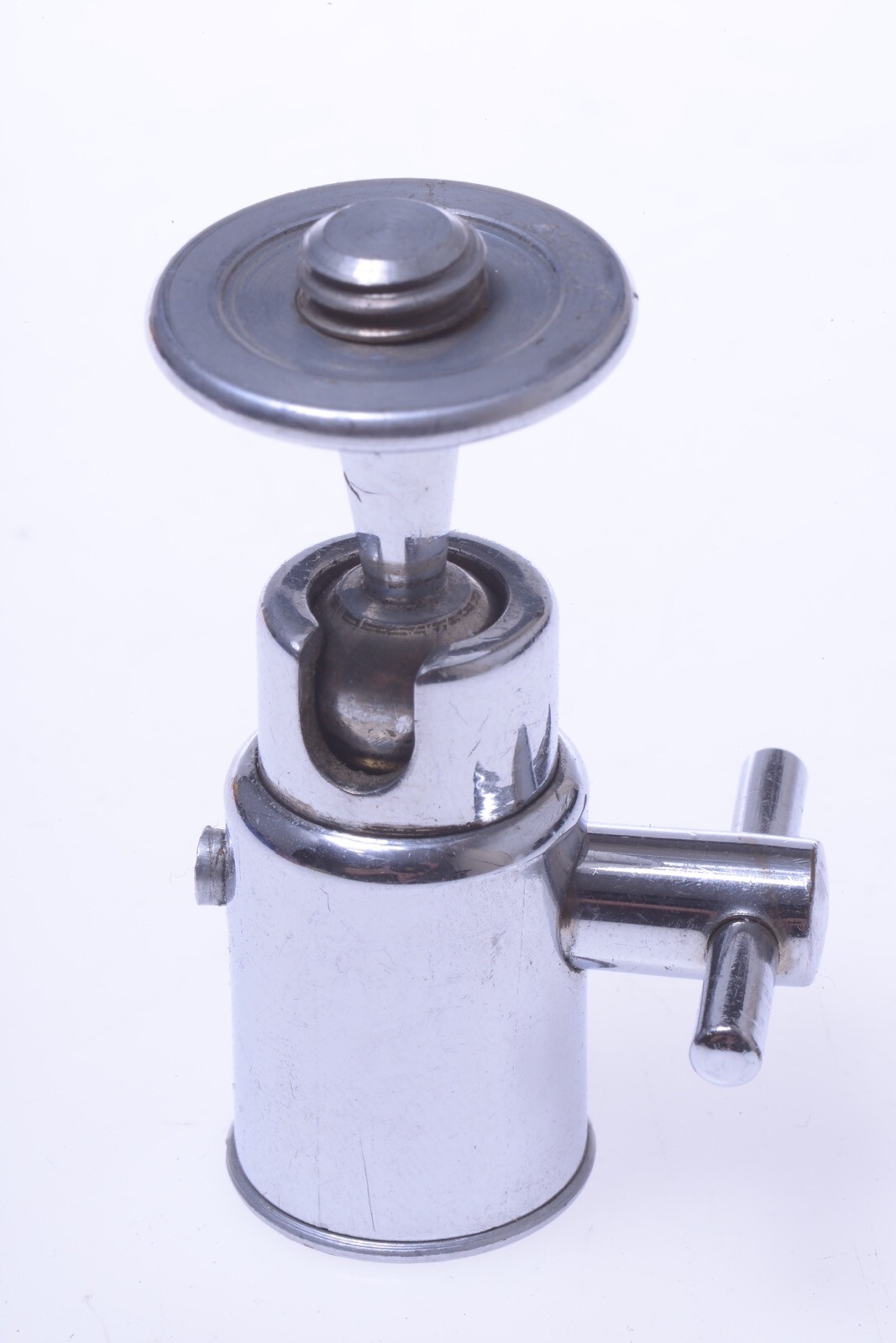 ✅ VERY SMALL BALL & SOCKET TRIPOD HEAD TABLE TOP 35MM CAMERA W/ 3/8TH THREADS