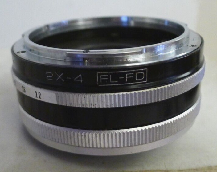 Vivitar Automatic Tele Converter 2X-4 +1 End Cap for Canon FL-FD – Made in Japan