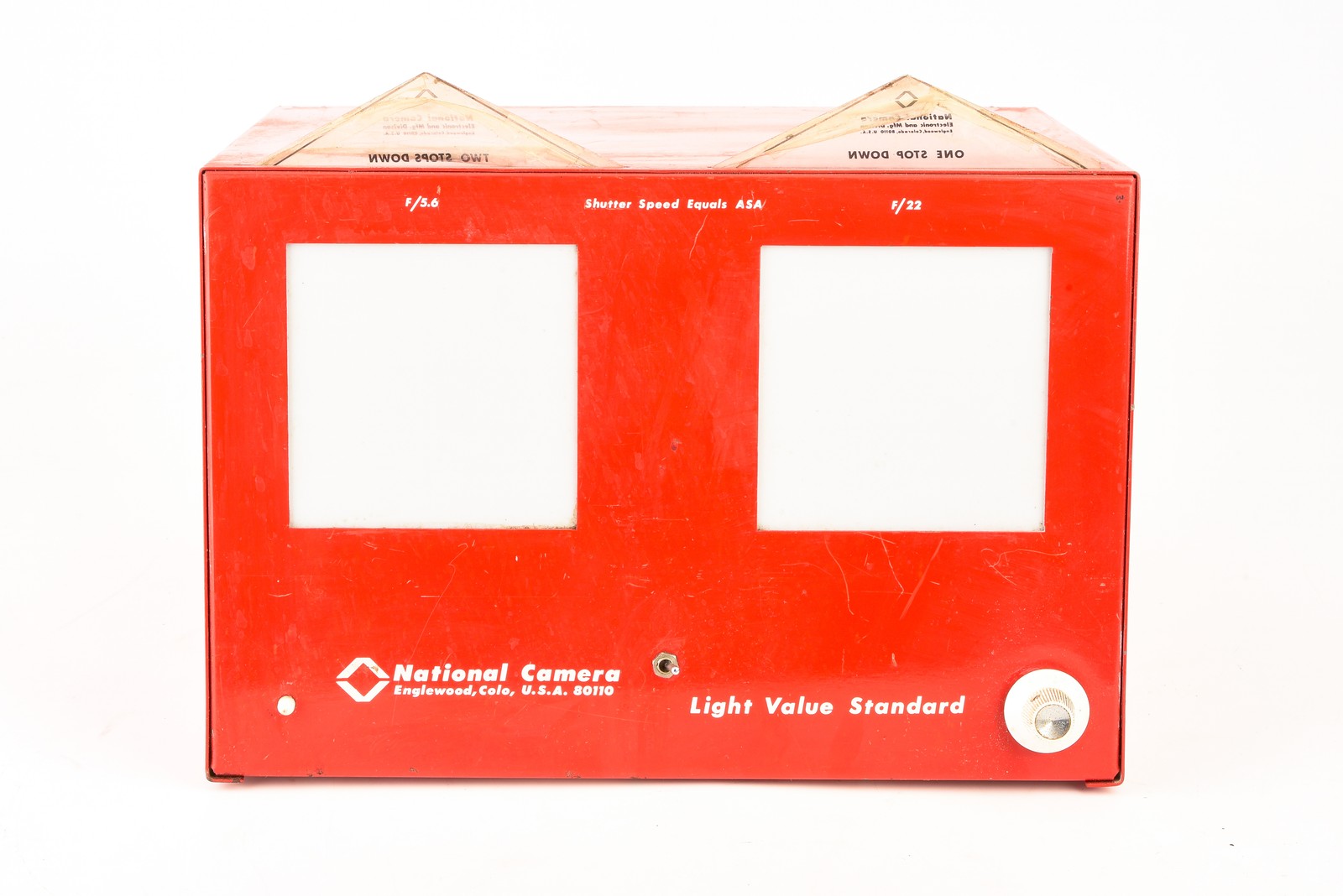 National Camera Light Value Standard to Calibrate & Repair Exposure Meters V25