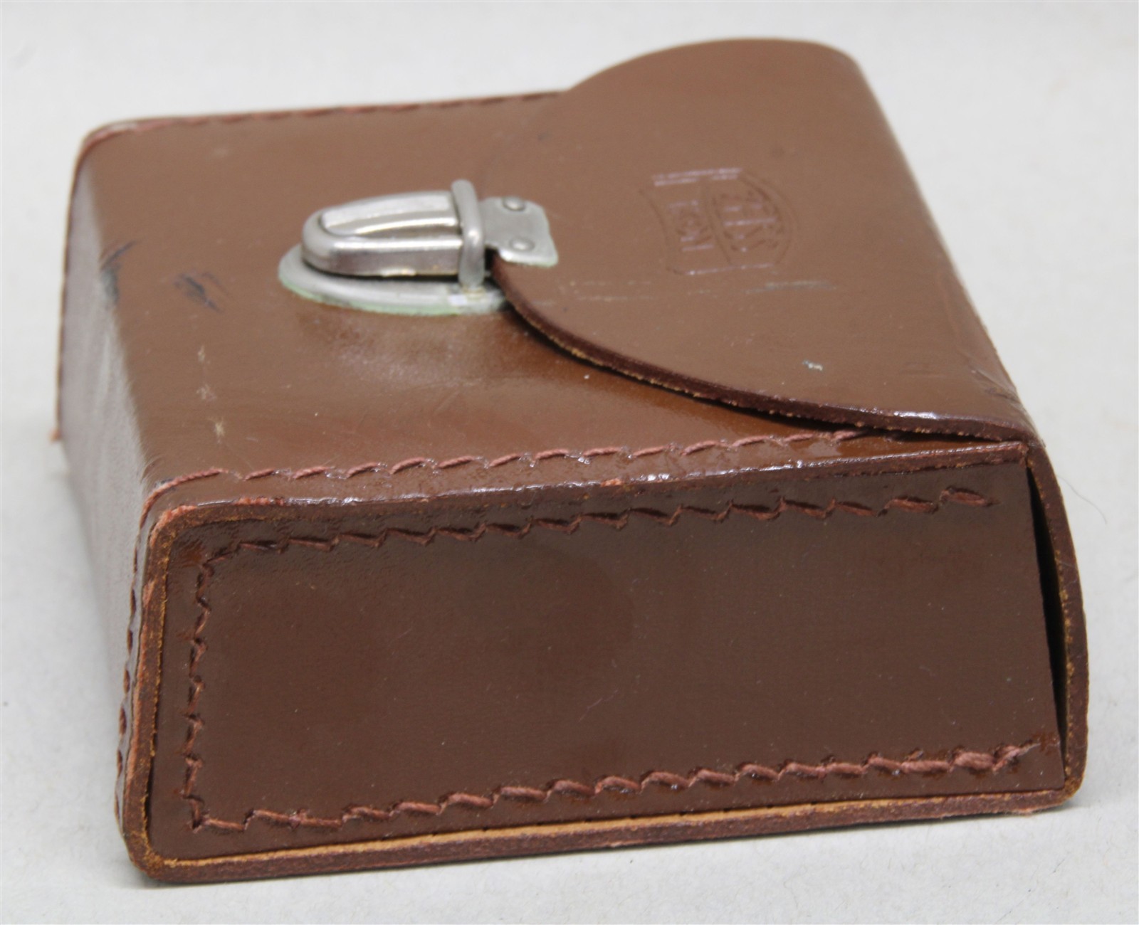 Vintage Zeiss Ikon Brown Leather Accessory Case Made in Germany