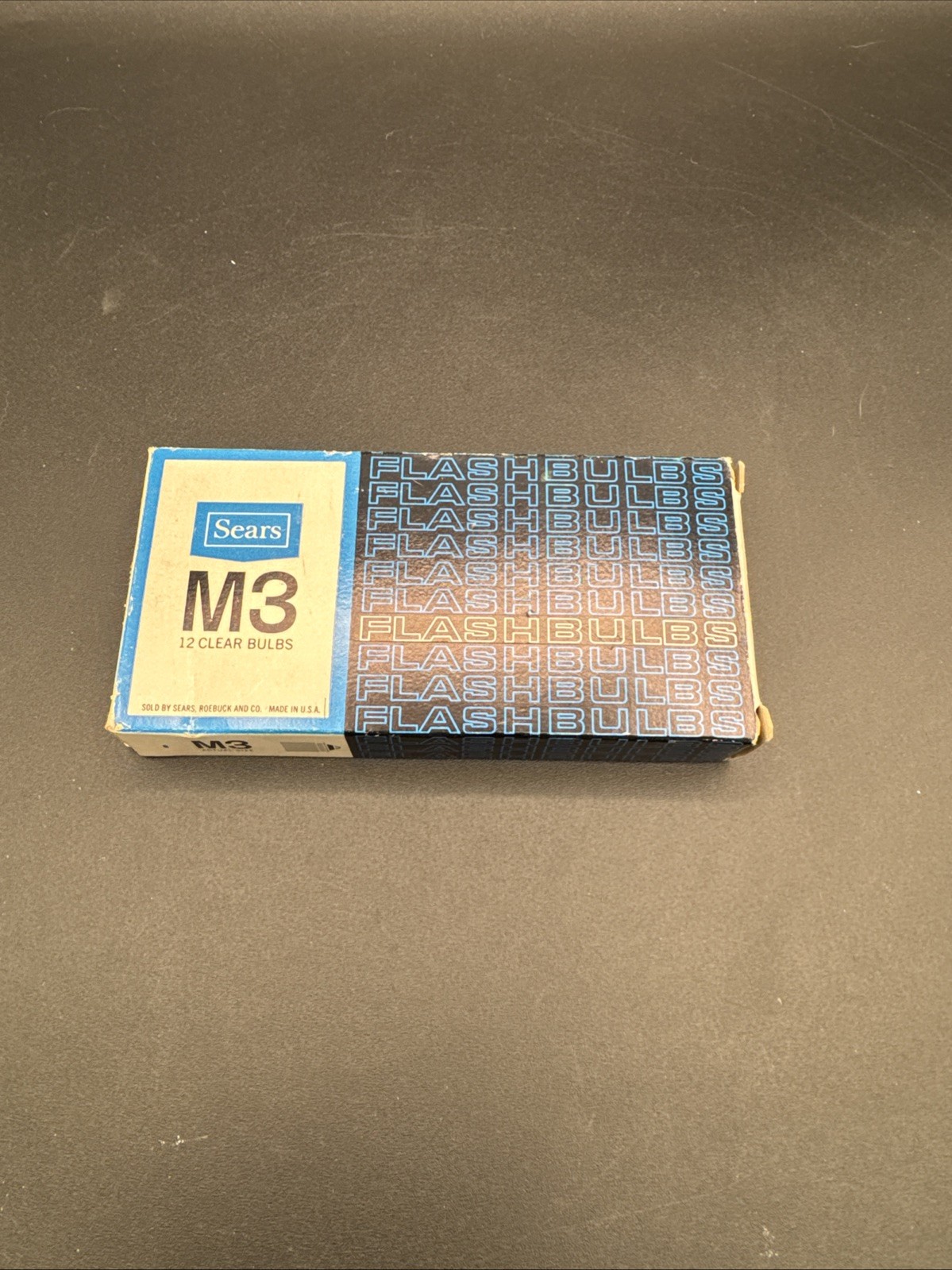 Sears M3 Flash Bulbs Box of 12 Unused