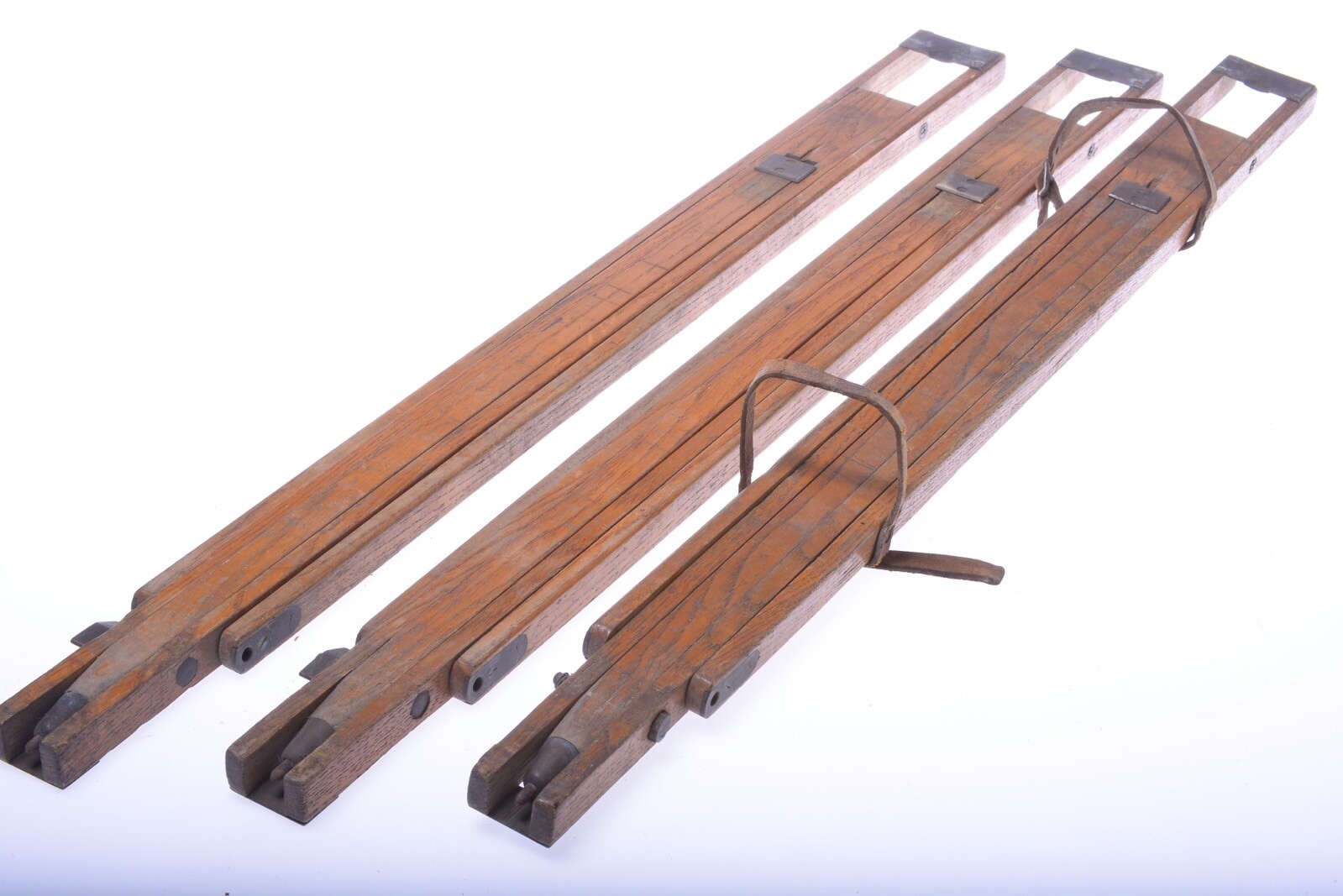 ✅ ANTIQUE WOOD TRIPOD 147CM, 57.87″ THORNTON? ROSS? LANCASTER? FIELD CAMERAS