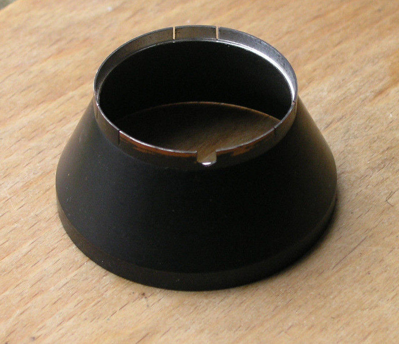 32mm push fit slip on shade lens hood lightweight small gb
