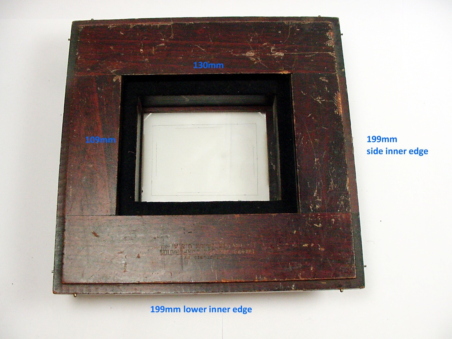 View camera reduction back | to 3×4″ | Fits ? (see pictures) | $65 | #1 |