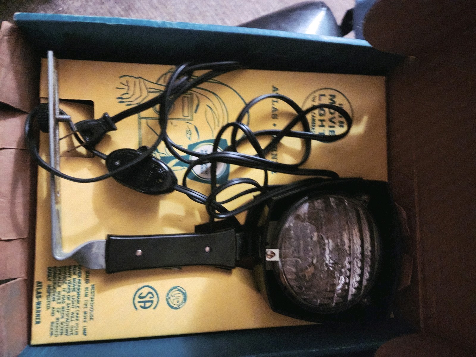 Westinghouse Sealed Beam Type Movie Lamp Super 88 Movie Light