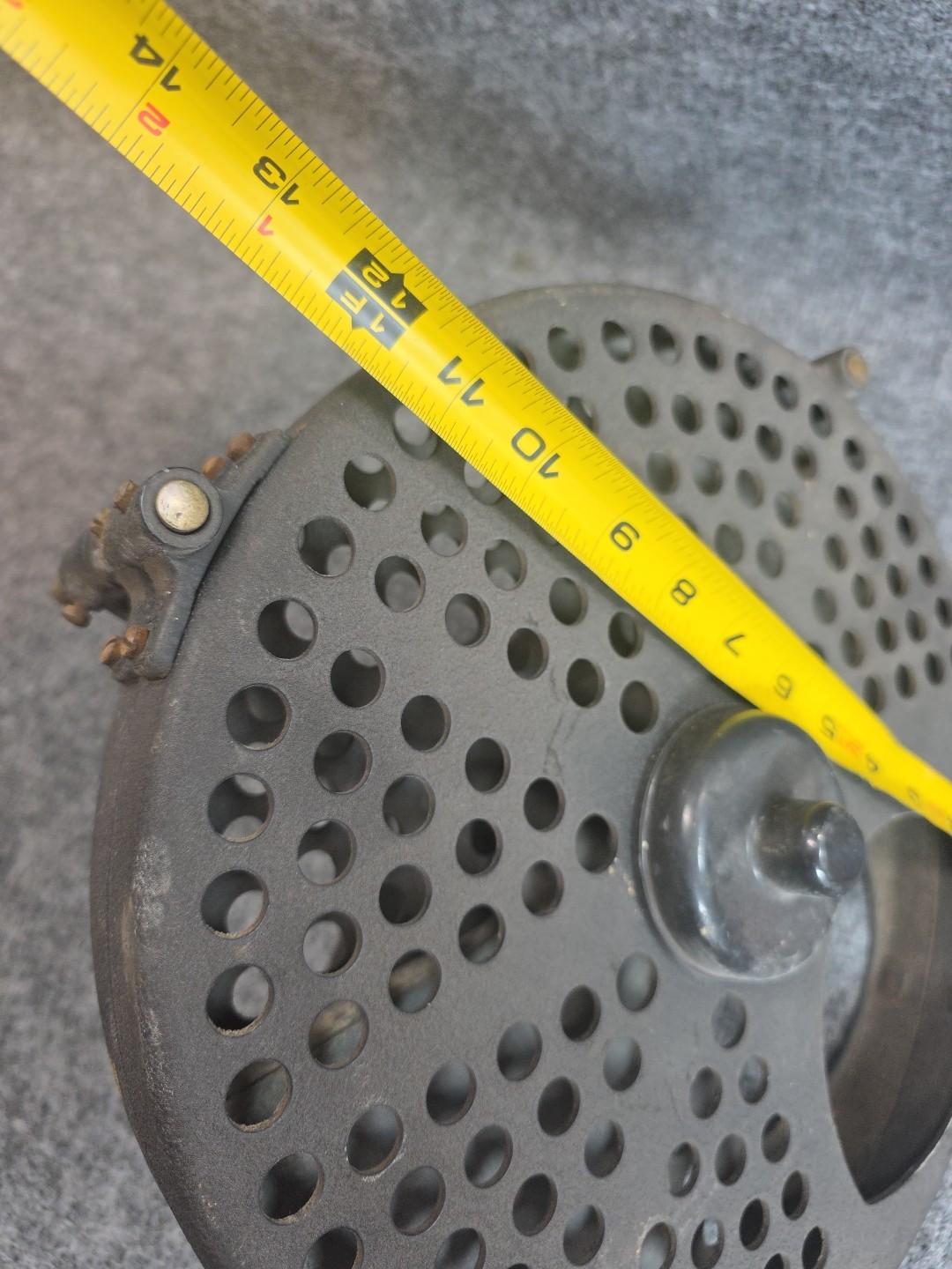 Vtg Simplex Projector Ventilated Flywheel Cooling Disc 1400 D Carbon Arc Vtg #4