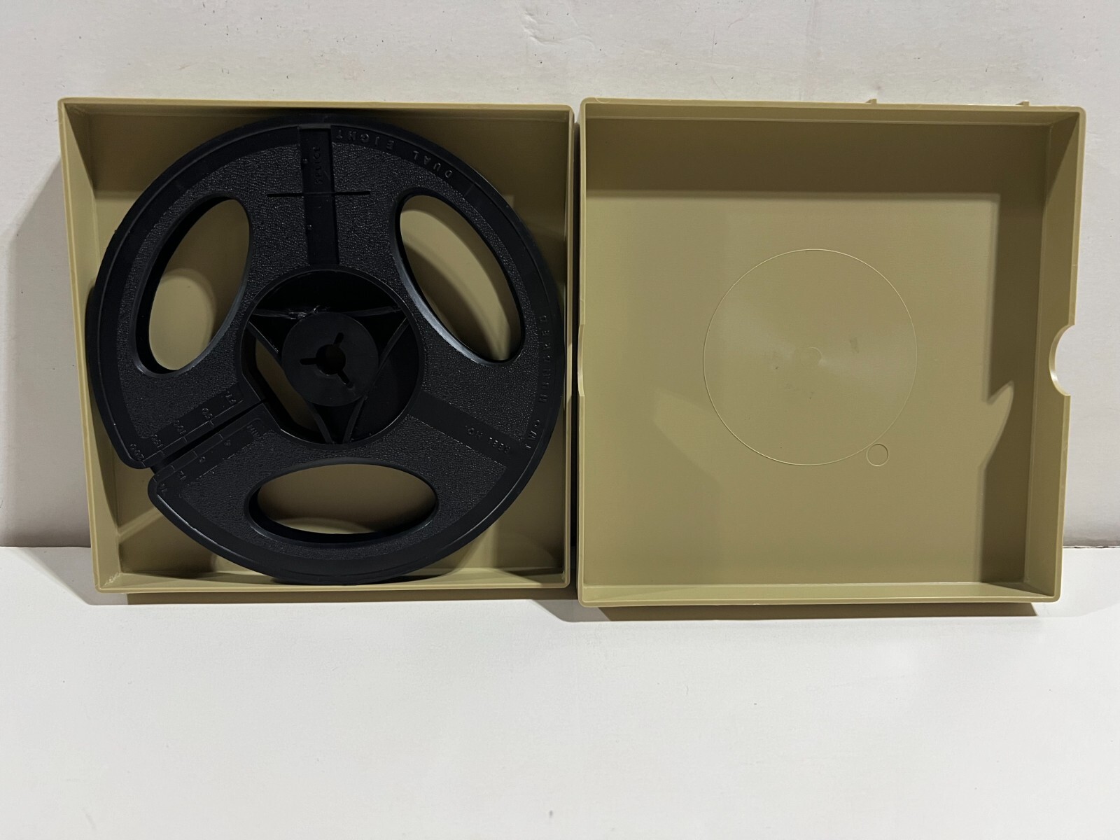 Vintage Baia 200ft Capacity Reel and Storage Case Movie & Photography Accessory