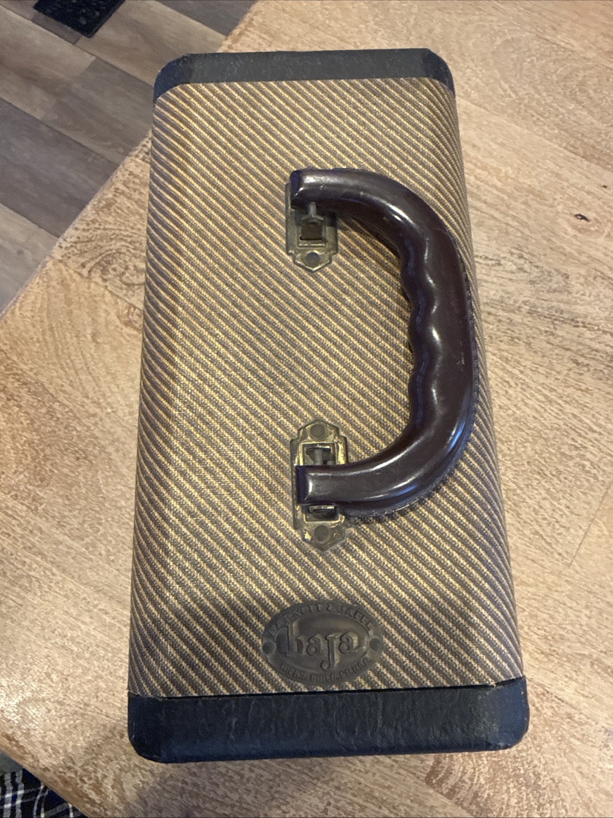 BARNETT & JAFFE Baja Slides Holder Carry Case Vintage