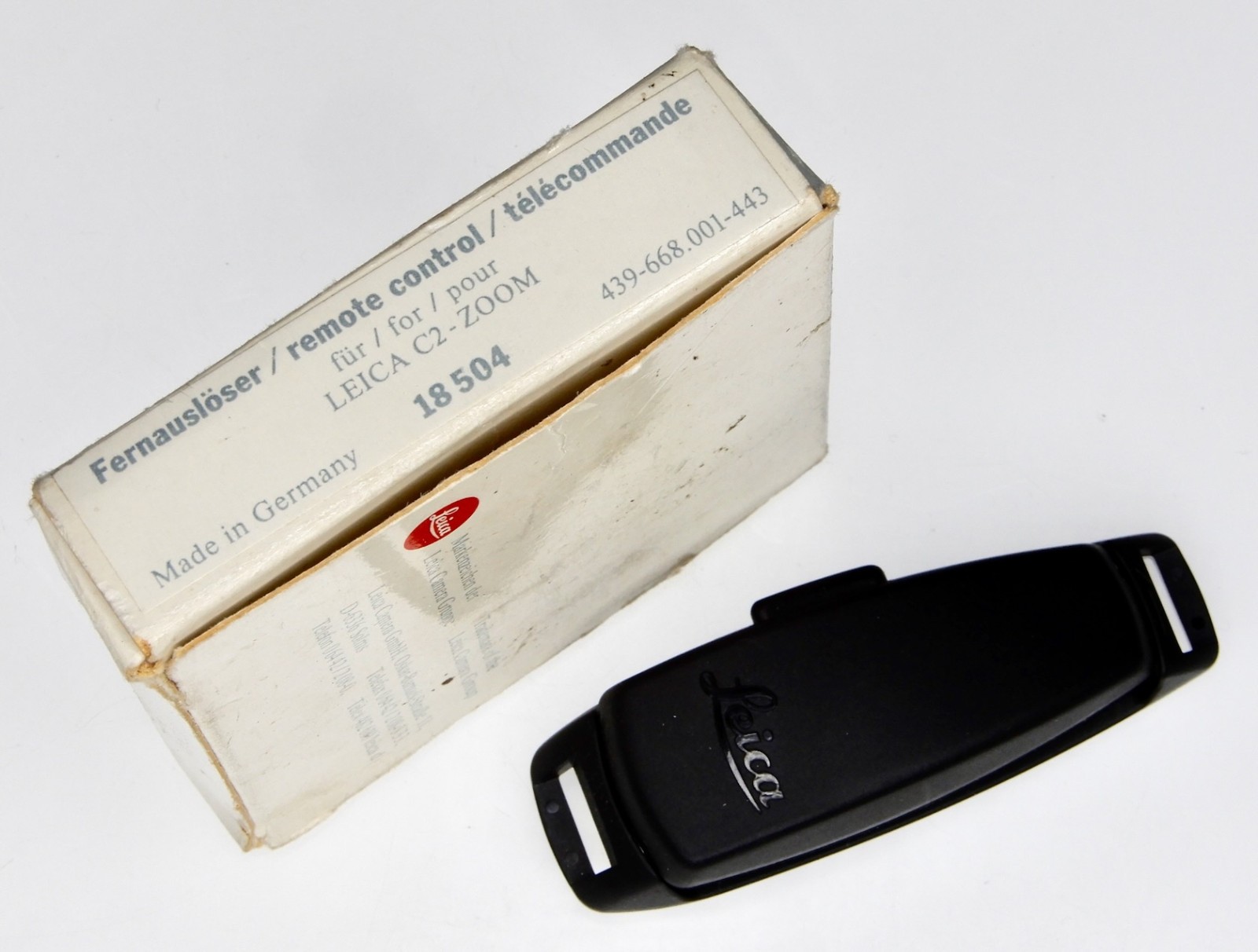 Leica 18504 Remote Control for Leica C2-Zoom ……….. MINT w/Box