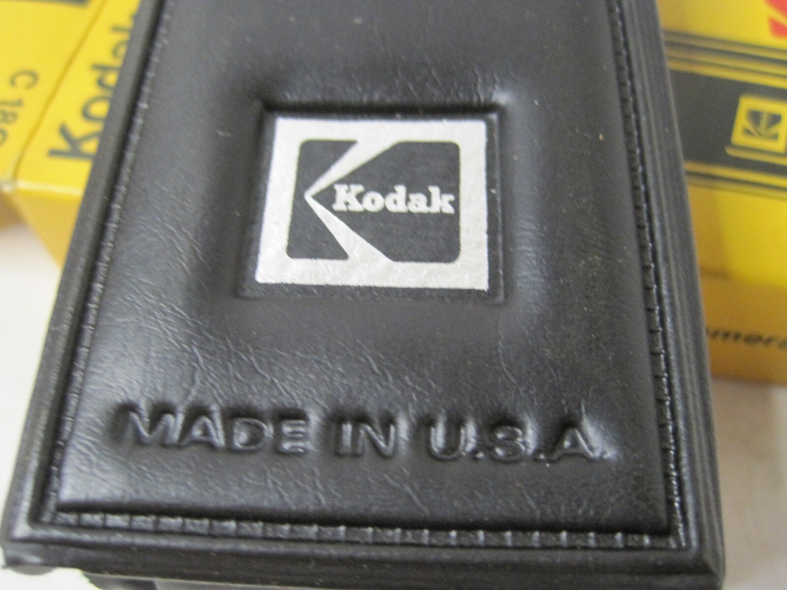 Lot of 3 Kodak Pocket Clip-on Case Model 1 C 18C For Kodak Instamatic 10 Camera