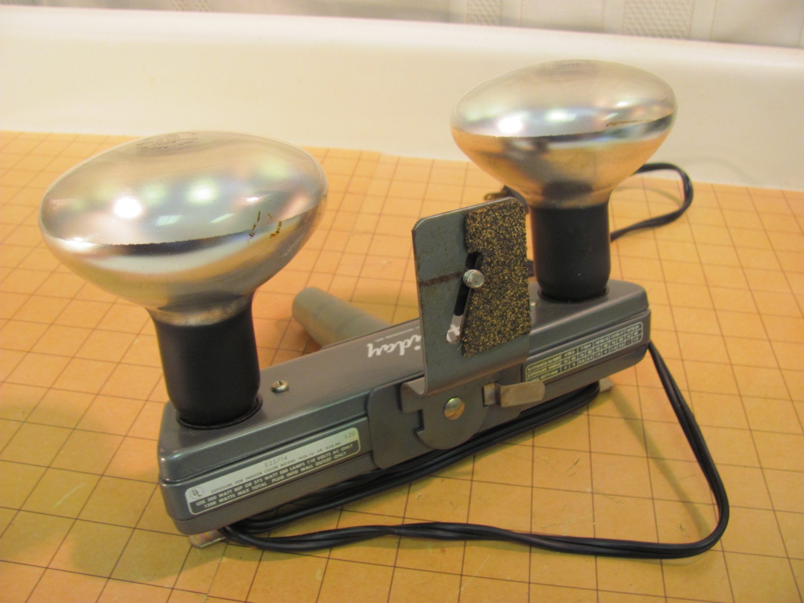 Vintage Mansfield Industries Holiday Photo Movie Light #E23714