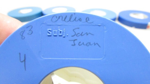 Lot of 10 SUPER 8 Movie Film 3″ Reels Blue America USA Tour 1980s 3″ SEE LIST