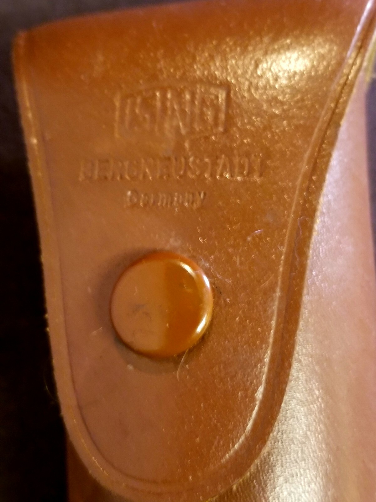 Bergneustadt German Table Tripod Brass
