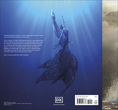 The Art of Avatar The Way of Water – Behind the Scenes Book Film Movie