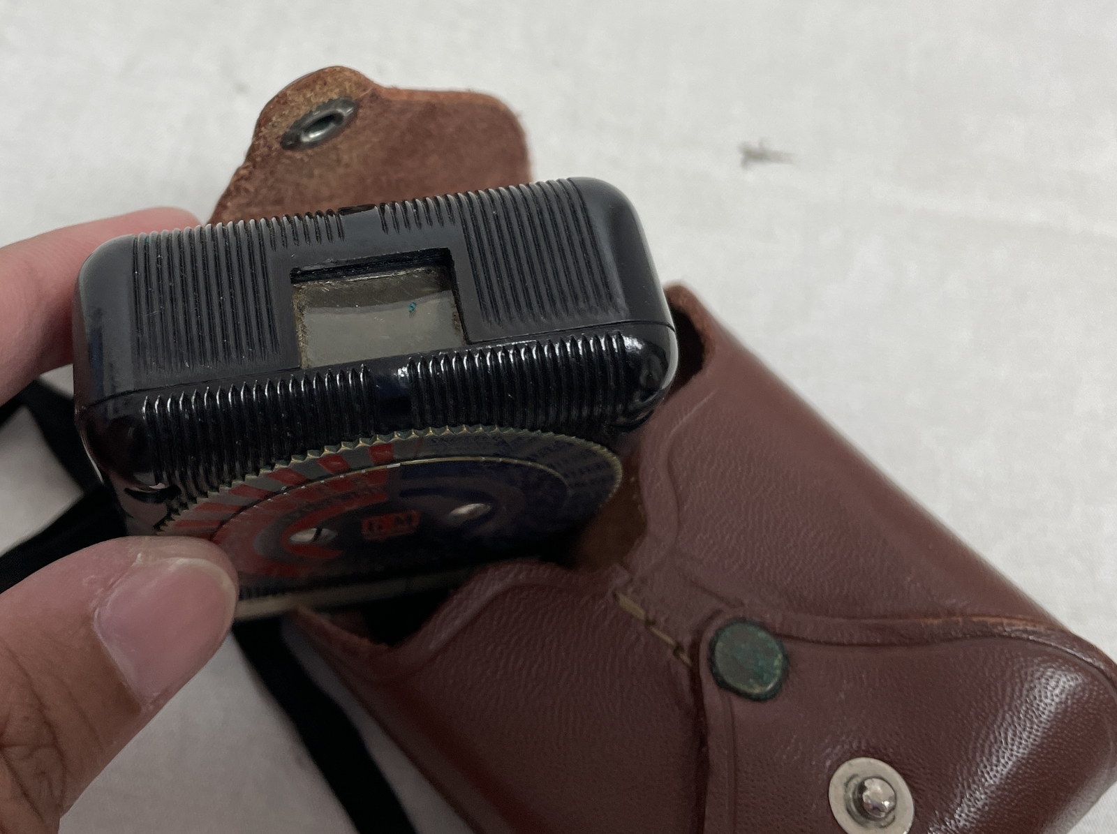 Vintage GM Laboratories Inc SKAN Exposure Meter w/ Original Leather case
