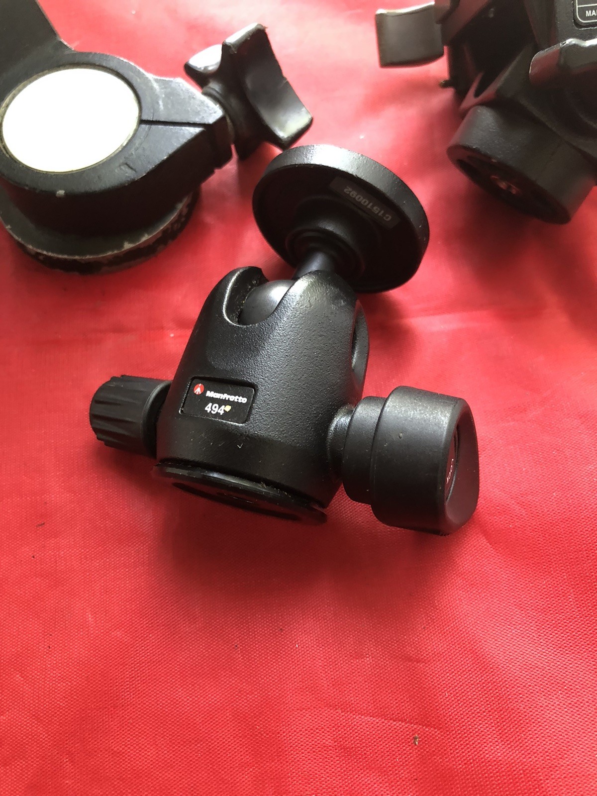 Manfrotto 494 ,3229 Snd More Tripod head Lot