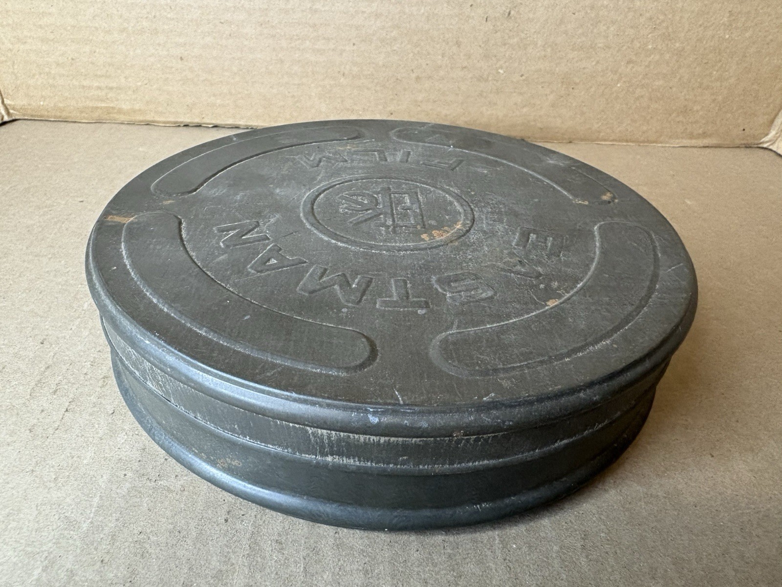 Vtg Film Canister Eastman KODAK Co KODAK Kodascope Movie Tin w/ 10 BONUS Reels