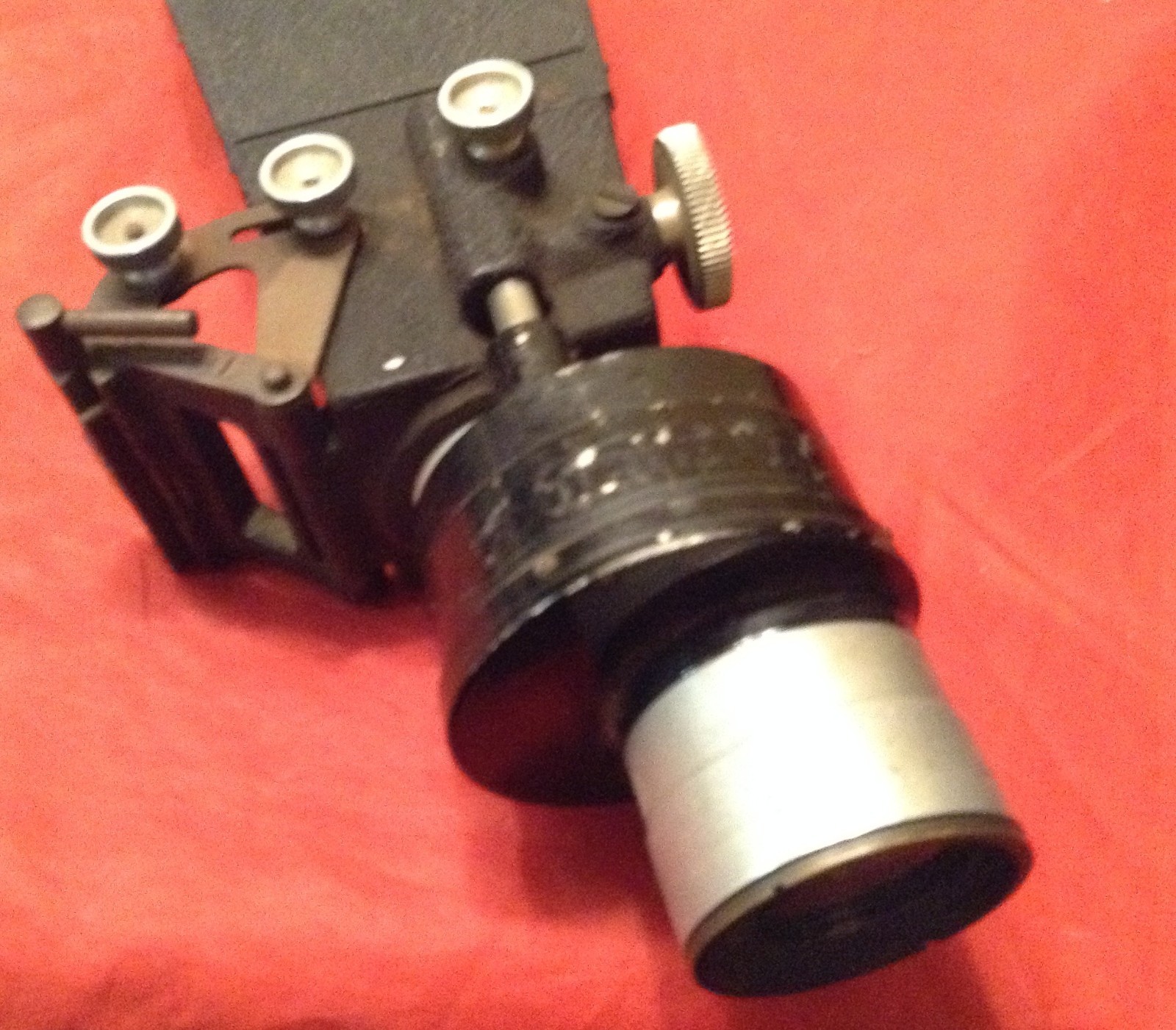 Vintage Mitchell Direct Image View Finder for 16mm Cine Camera