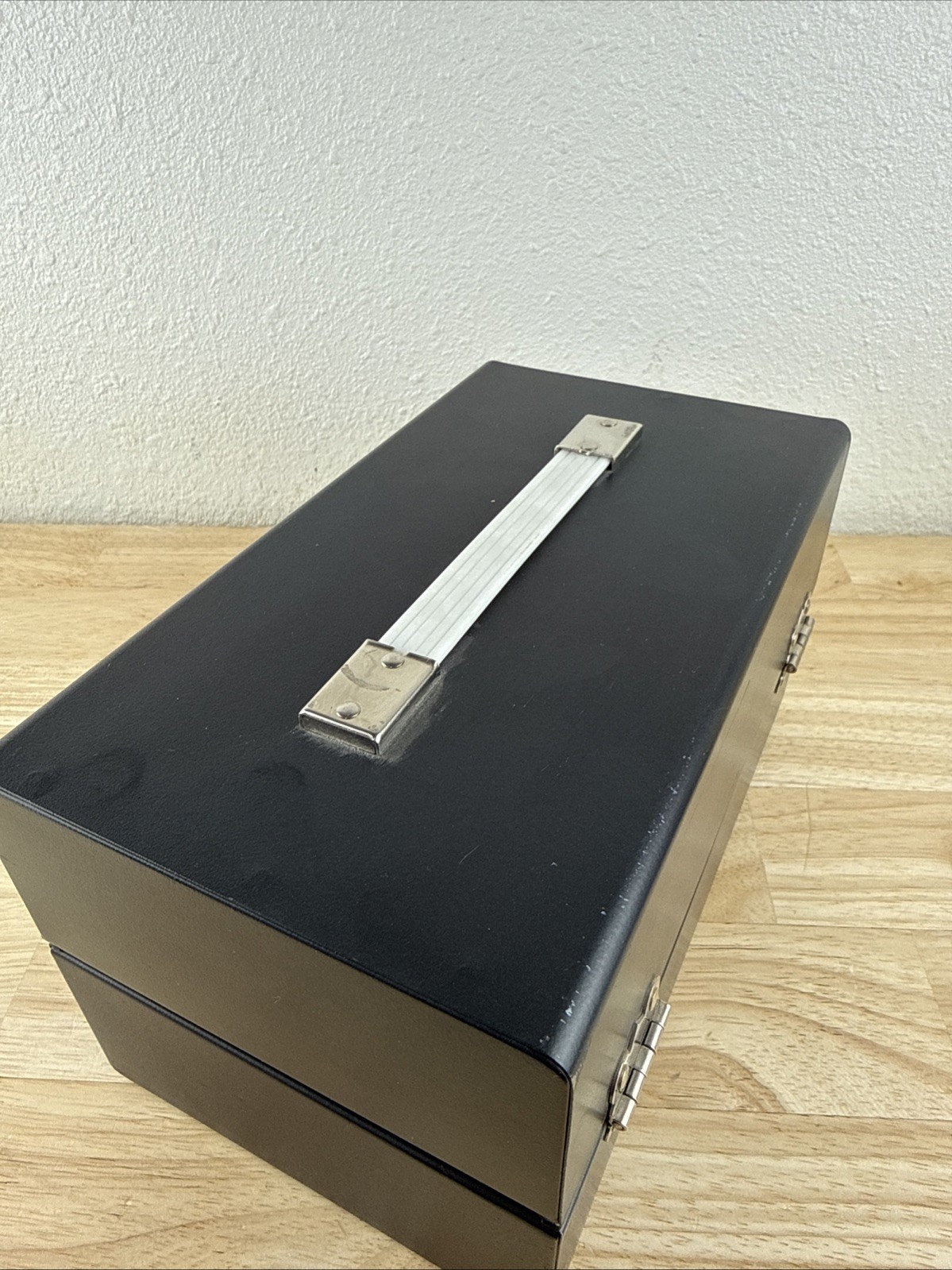Vintage Wards Film Reel Storage Case With Metal Cans Storage For 5″ Reels