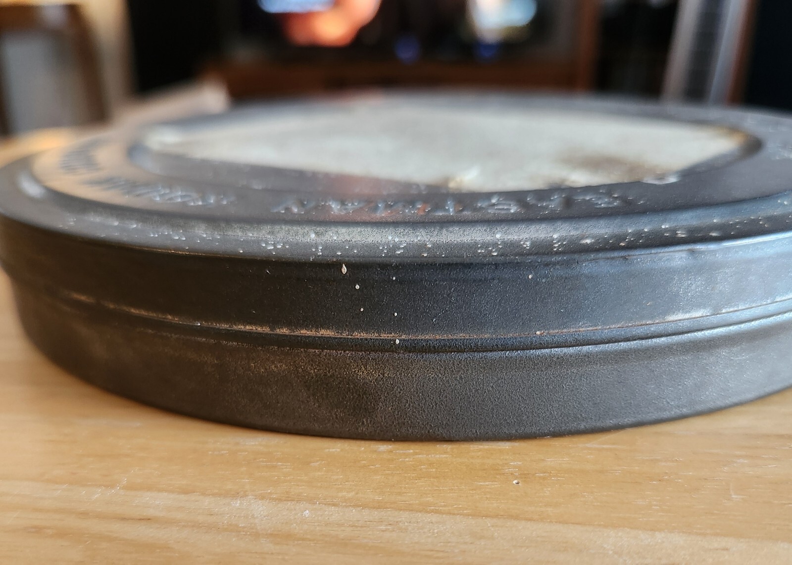 Vintage Eastman Kodak Film Reel Canister Empty 7.25 in Movie 8 mm Metal Tin