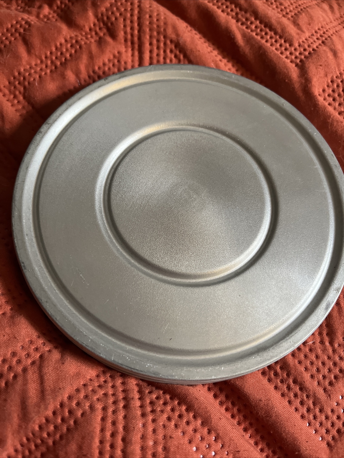 1940’s 8 MM HOME MOVIES WW2 ERA METAL CASE METAL REEL FILM #7 VTG RARE
