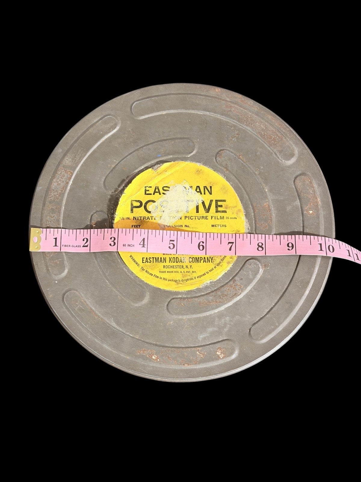Vintage Eastman Kodak Company EMPTY Metal Reel Canister 35mm 1930s-1950’s