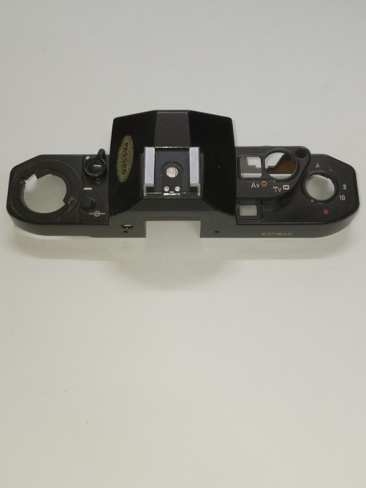 Original Top Plate Canon Black A 1, Film SLR Camera Used Part Good Condition