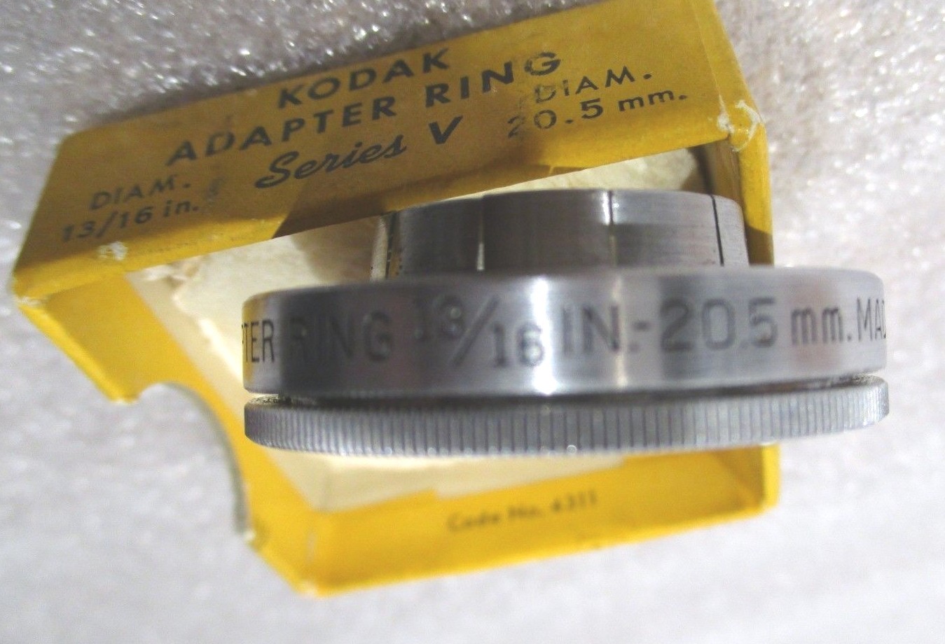 KODAK SERIES V ADAPTER RING 13/16 IN. 20.5MM