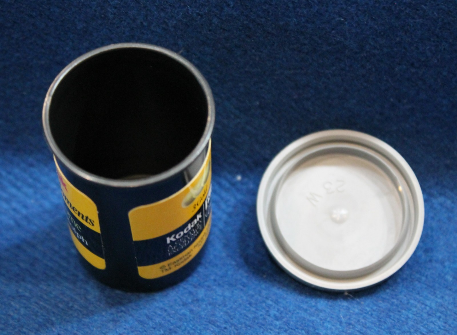 1996 KODAK FILM CANNISTER OLYMPIC MOMENTS WILMA RUDOLPH (1960 ROME) – empty (B)