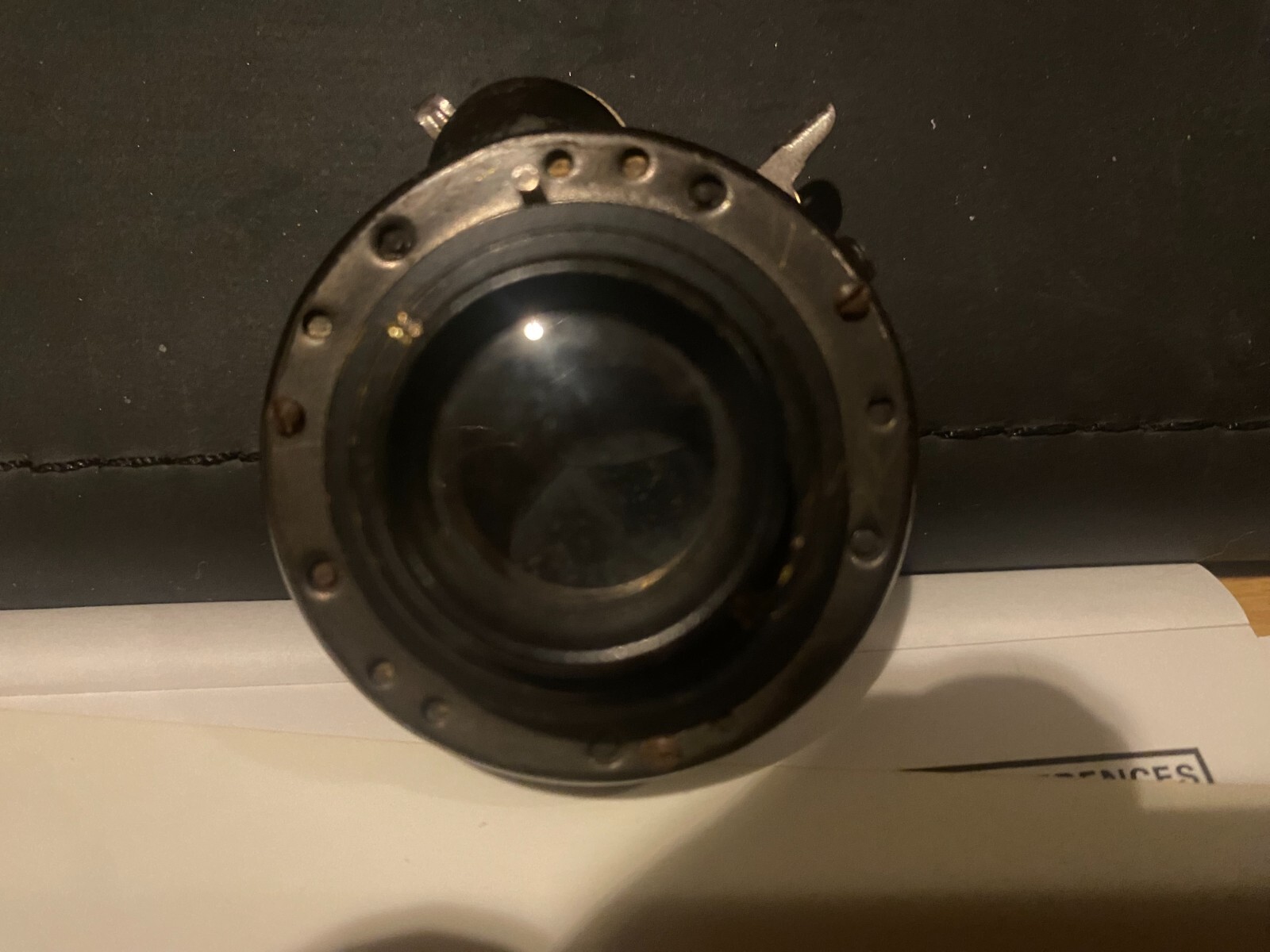 Kodak Antique Ball Bearing Shutter with Bausch & Lomb Rectilinear lens.