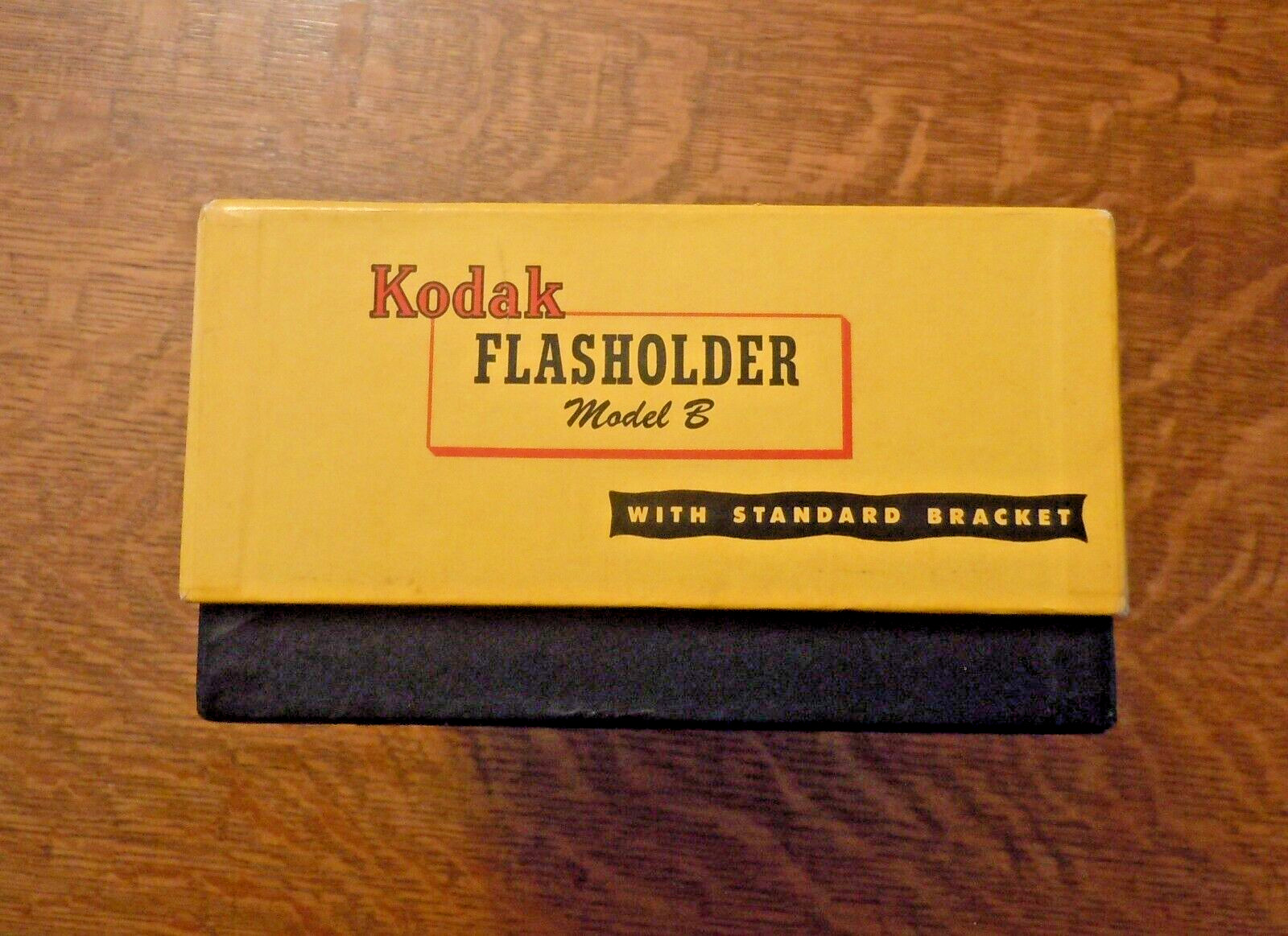 Vintage Kodak Flasholder Model B with 29 replacement bulbs