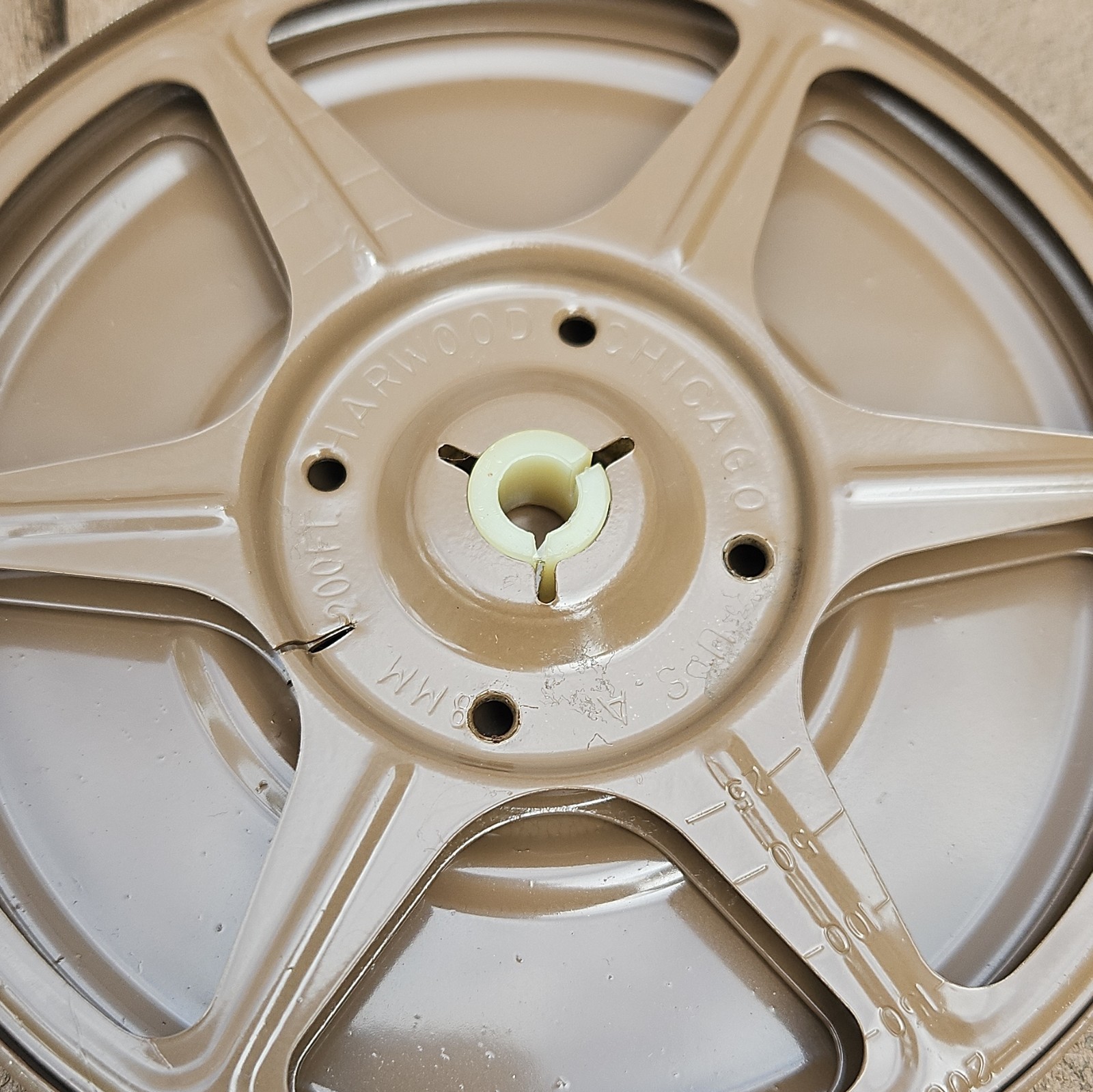 Harwood 8mm Film Reel(s) and Can Set, Model 8mm Reel and Can, Universal
