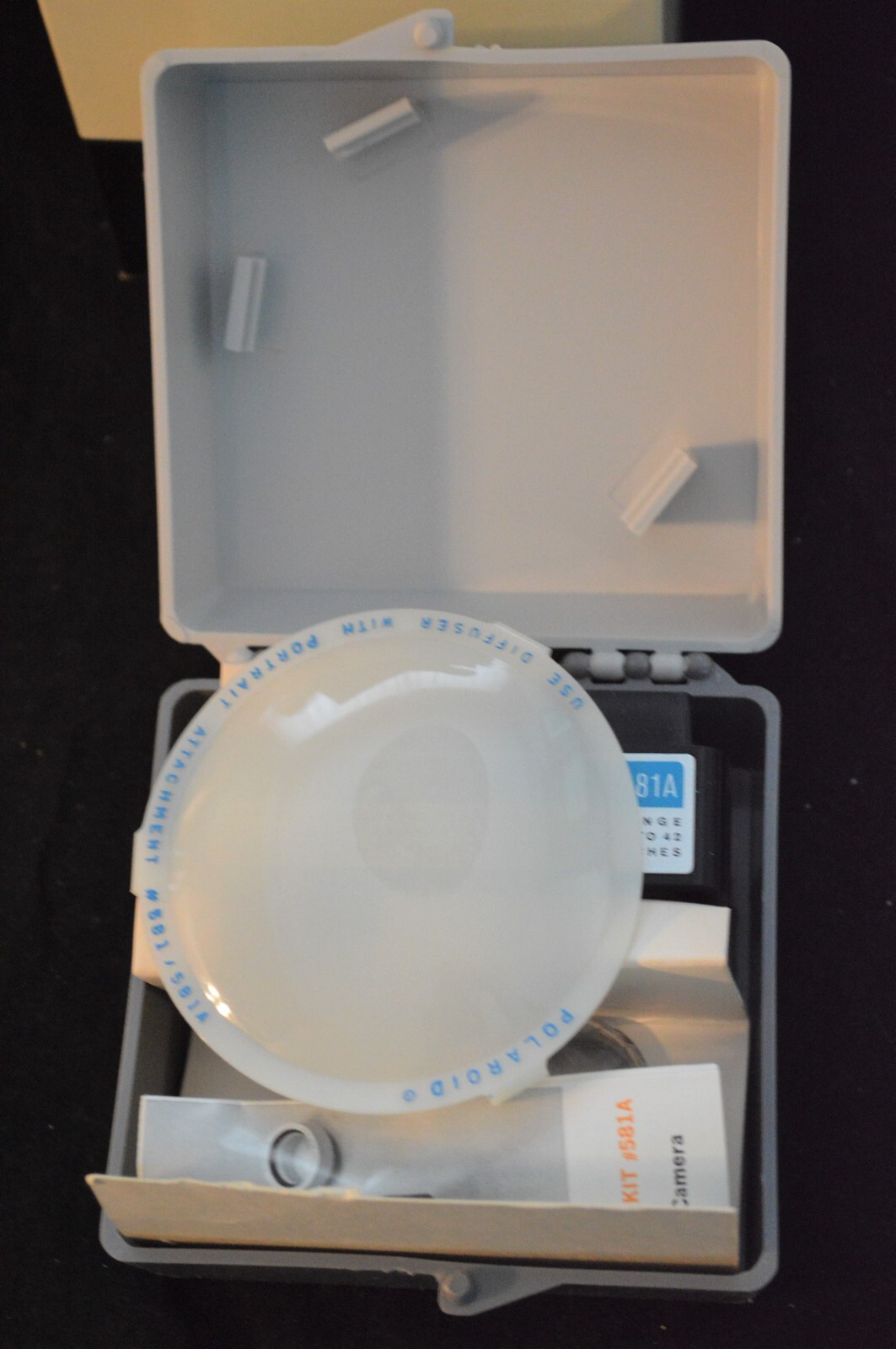 NEW Vintage POLAROID Portrait Kit #581A with original box