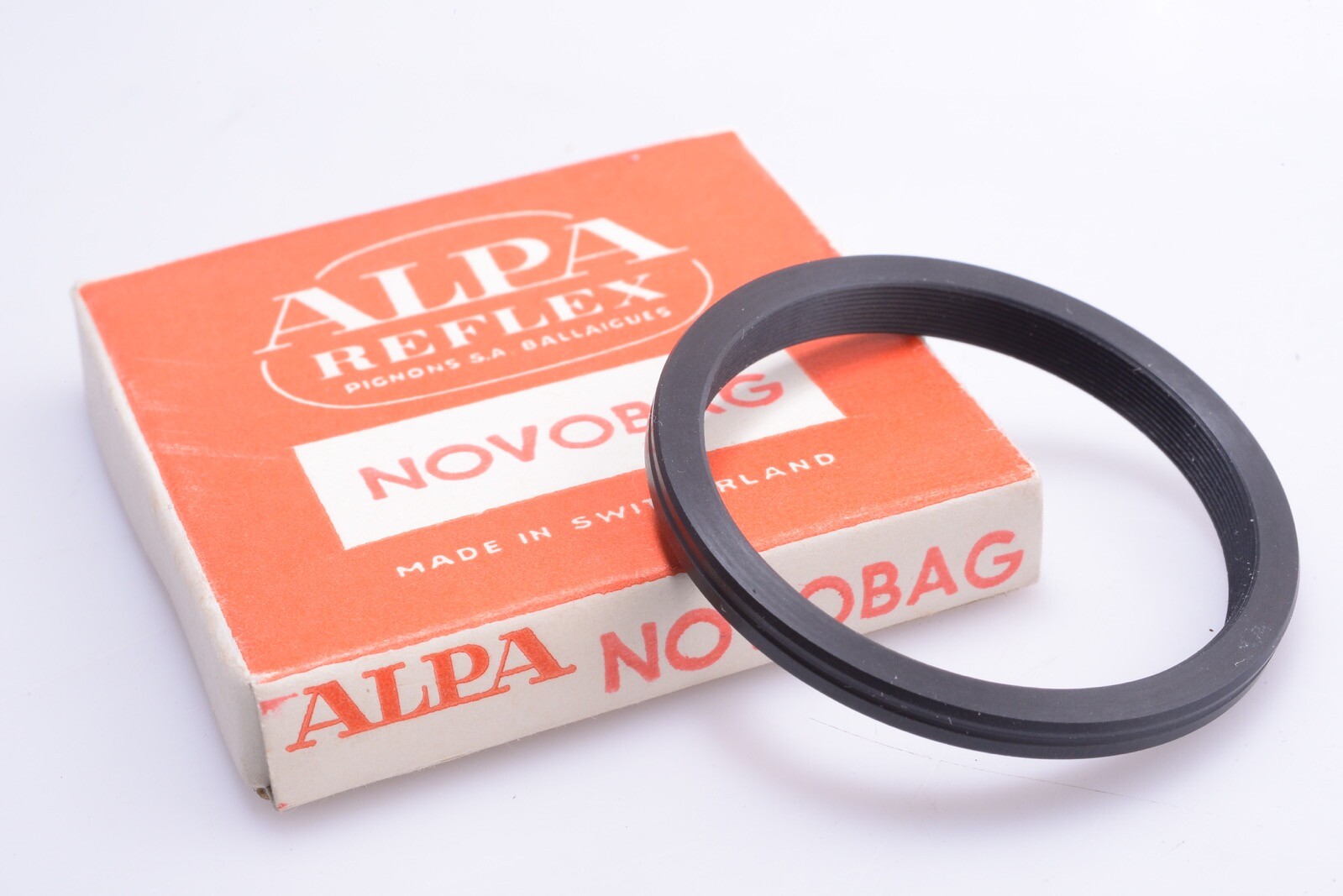 ✅ ALPA NOVOBAG ADAPTER FOR NOVOFLEX SLIDE COPY 48MM DIAMETER 42MM SCREW THREAD