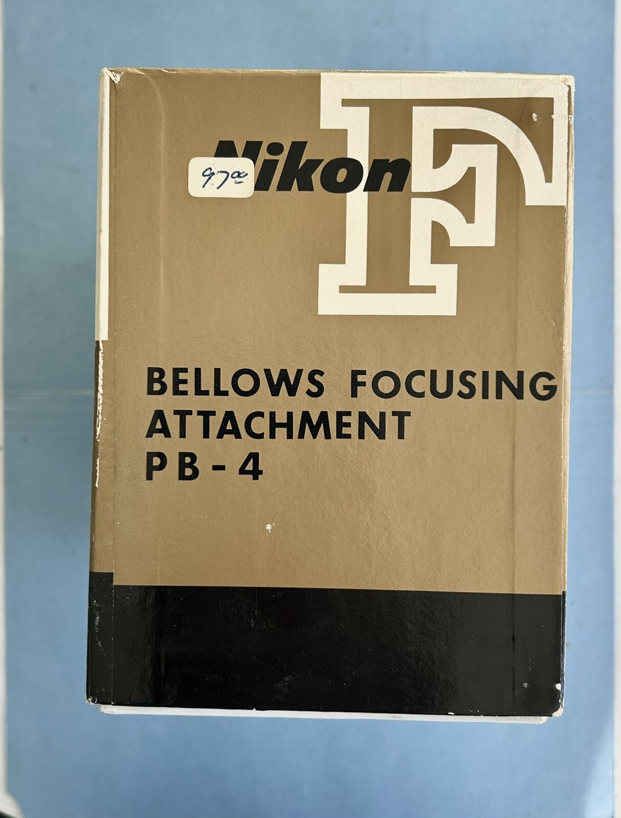 Vintage NIKON F BELLOW FOCUSING ATTACHMENT BOX PB-4 Box Only