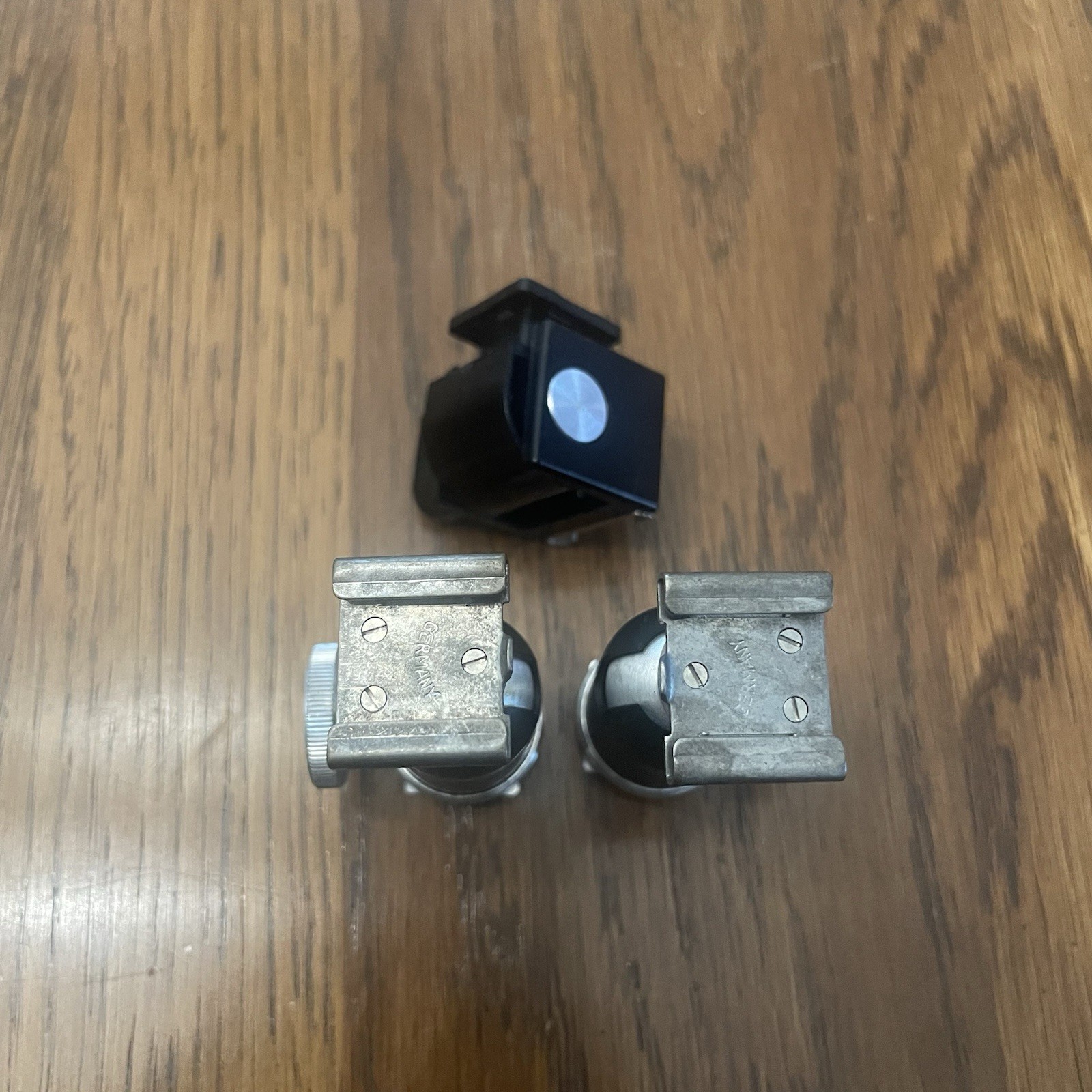 PRAZISION Ball Head Shoe Mount Flash Extension 2 Germany & Tilting Shoe Mount