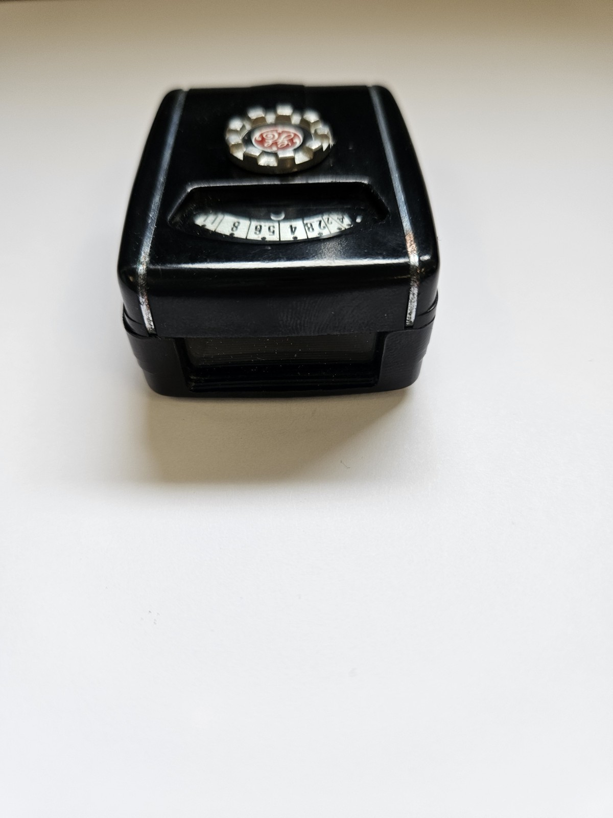 VTG General Electric PR-30 Mascot Exposure Meter in Leather Case GE Photography
