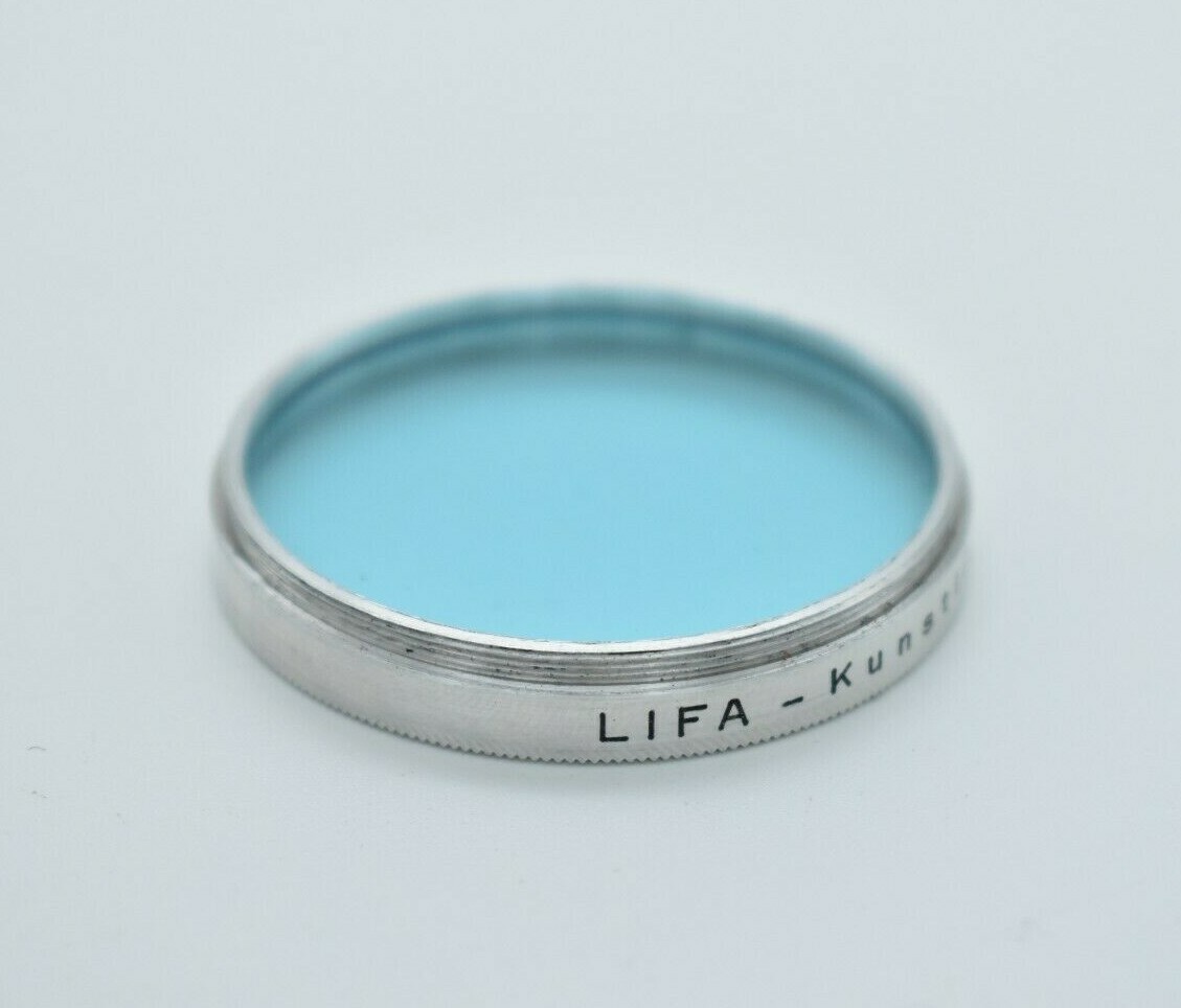 Vintage Lifa Germany Kunstlichtfllter Blue Filter
