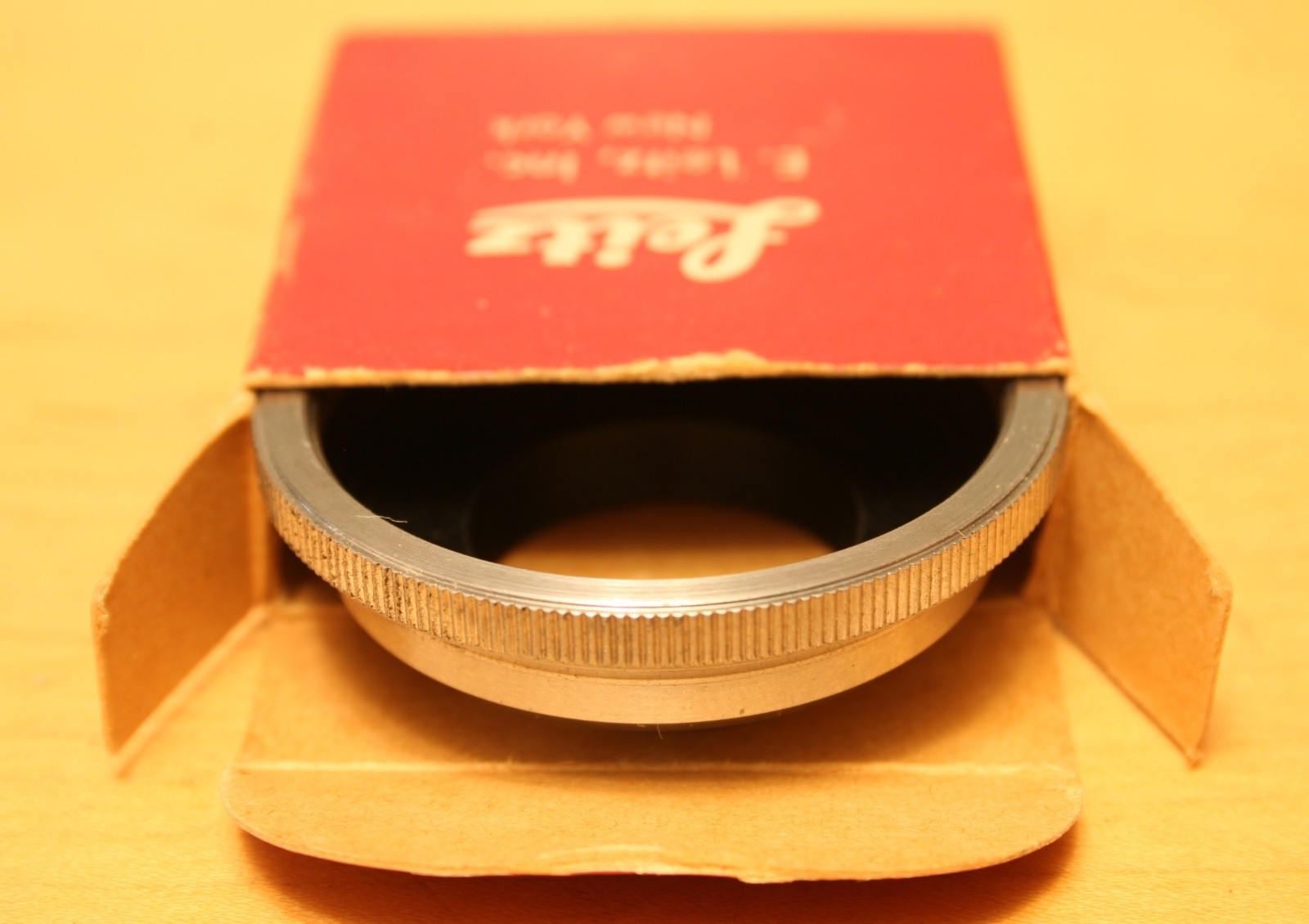 Vintage 1960’s Leitz 14026 Cine Adapter For Screw Mounting Leica Lenses, Nice