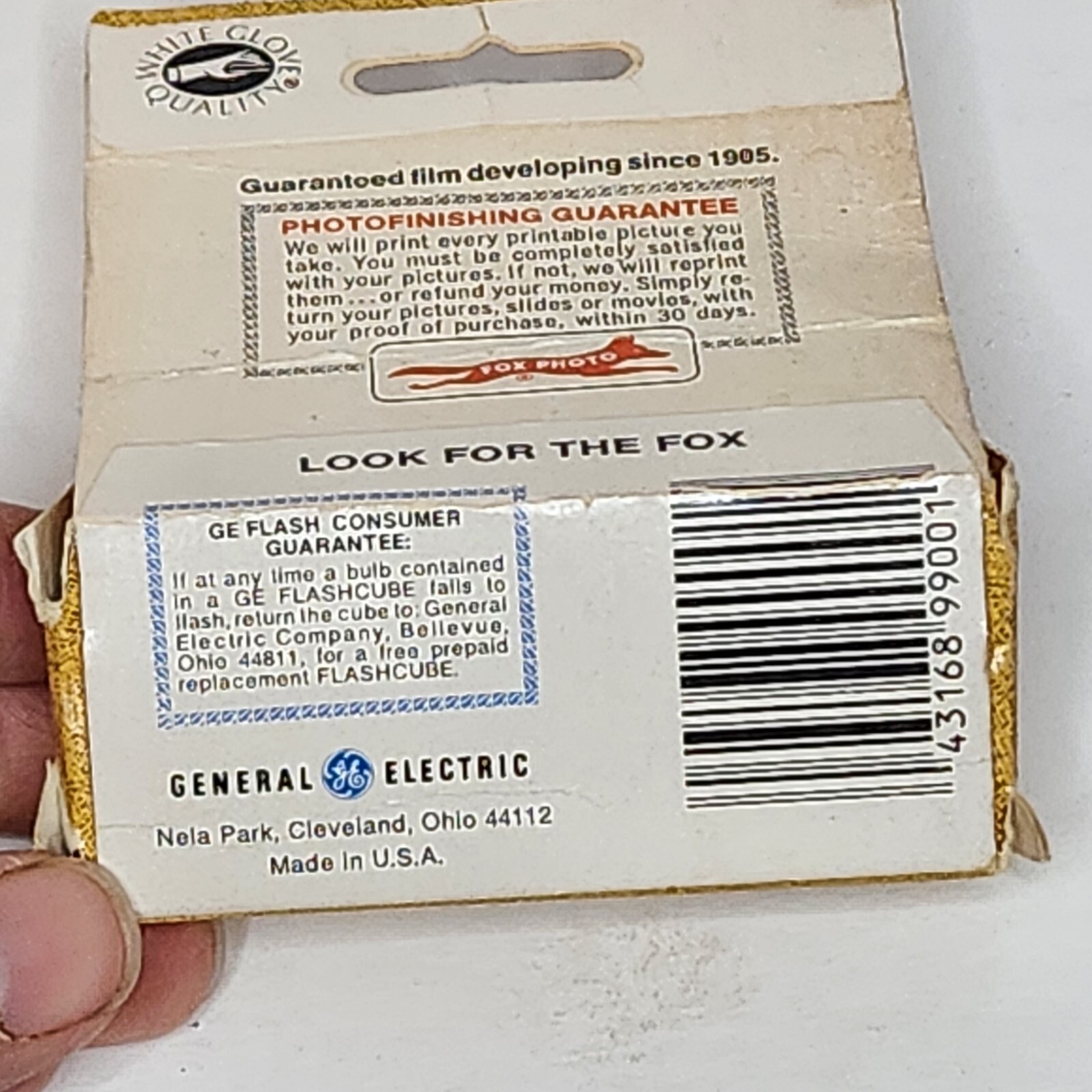 Vintage GE Flashcubes Original Box Set Of 3 Cubes Unused Photography Retro