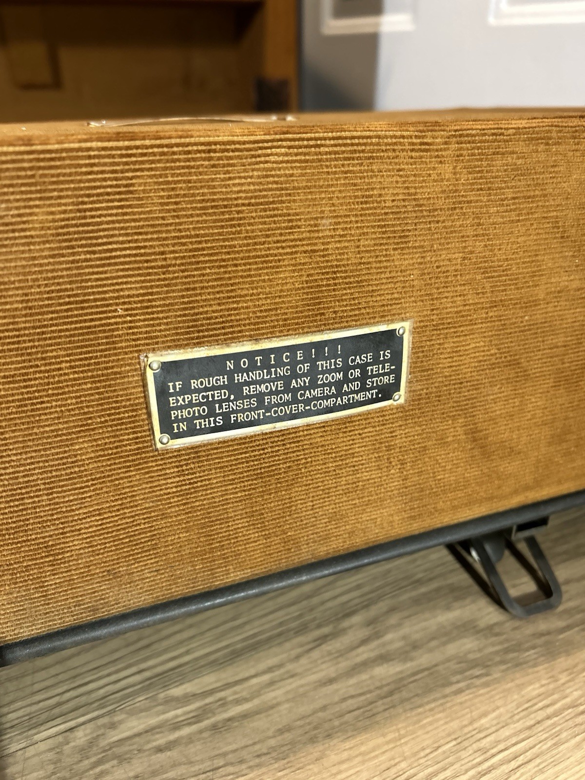 Vintage Bach Auricon Sound-on-Film Equipment Case – Hollywood CA – No. 3