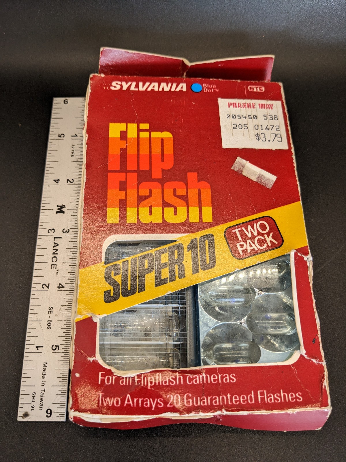 Sylvania Super 10 Flip Flash & General Electric Flip Flash II