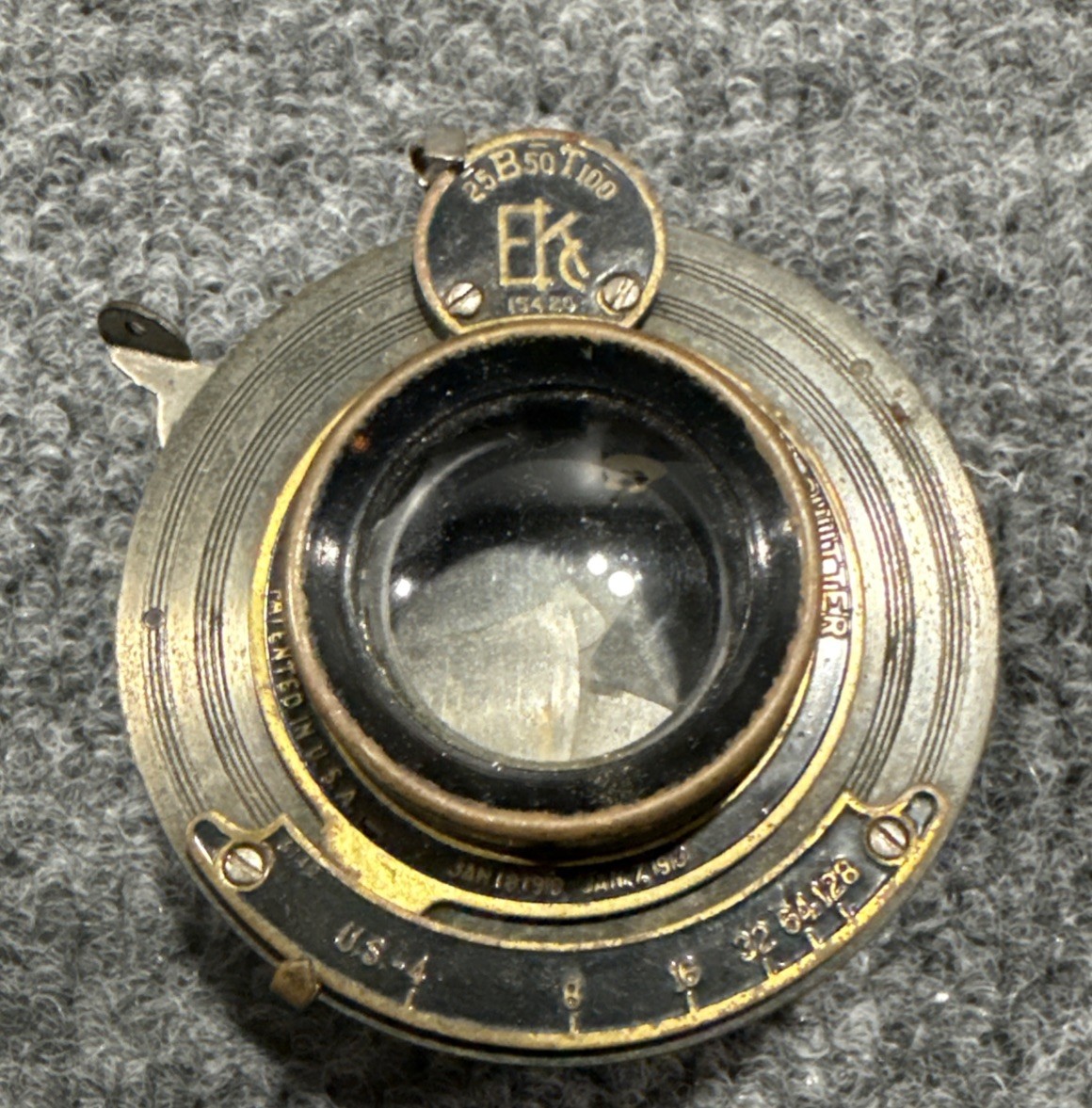 Kodak Antique Ball Bearing Shutter with Bausch & Lomb Rectilinear lens.