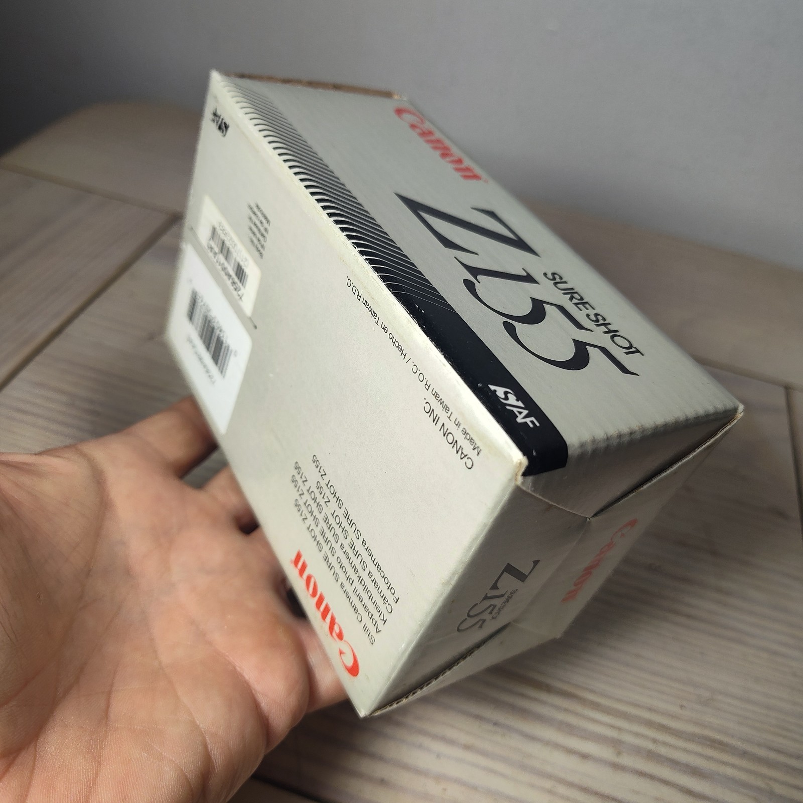 Vtg Canon Z155 Retail Cardboard Box Only Original No Camera