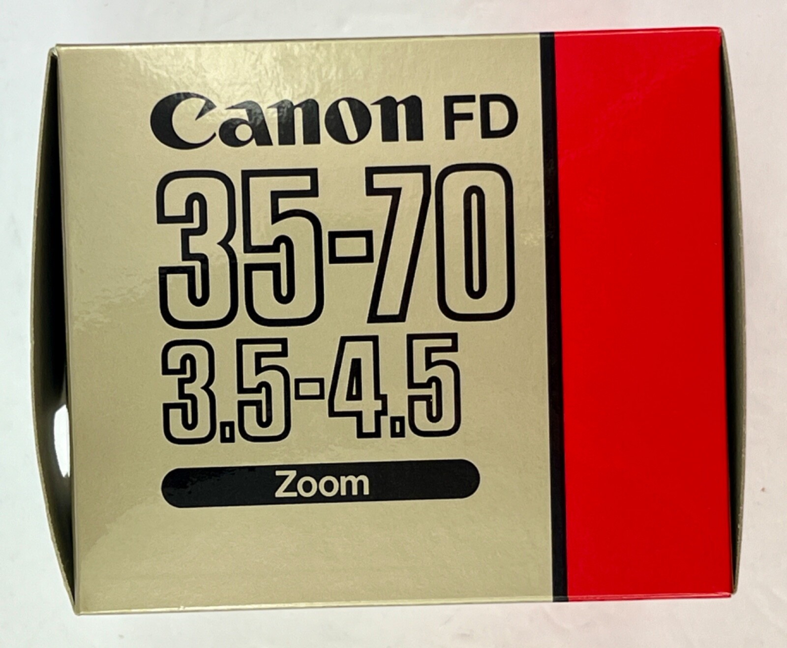 Canon 35-70 Lens Box & Instructions W/Warranty Card – NO LENS – Free Shipping
