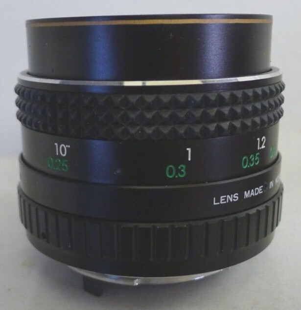 Star-D Gold Line MC 28mm 1:2.8 Lens for Pentax KR +1 End Cap