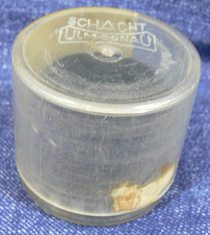 VINTAGE SCHACHT ULM DONAU Extension Tubes P Germany Camera/Photography Film Case