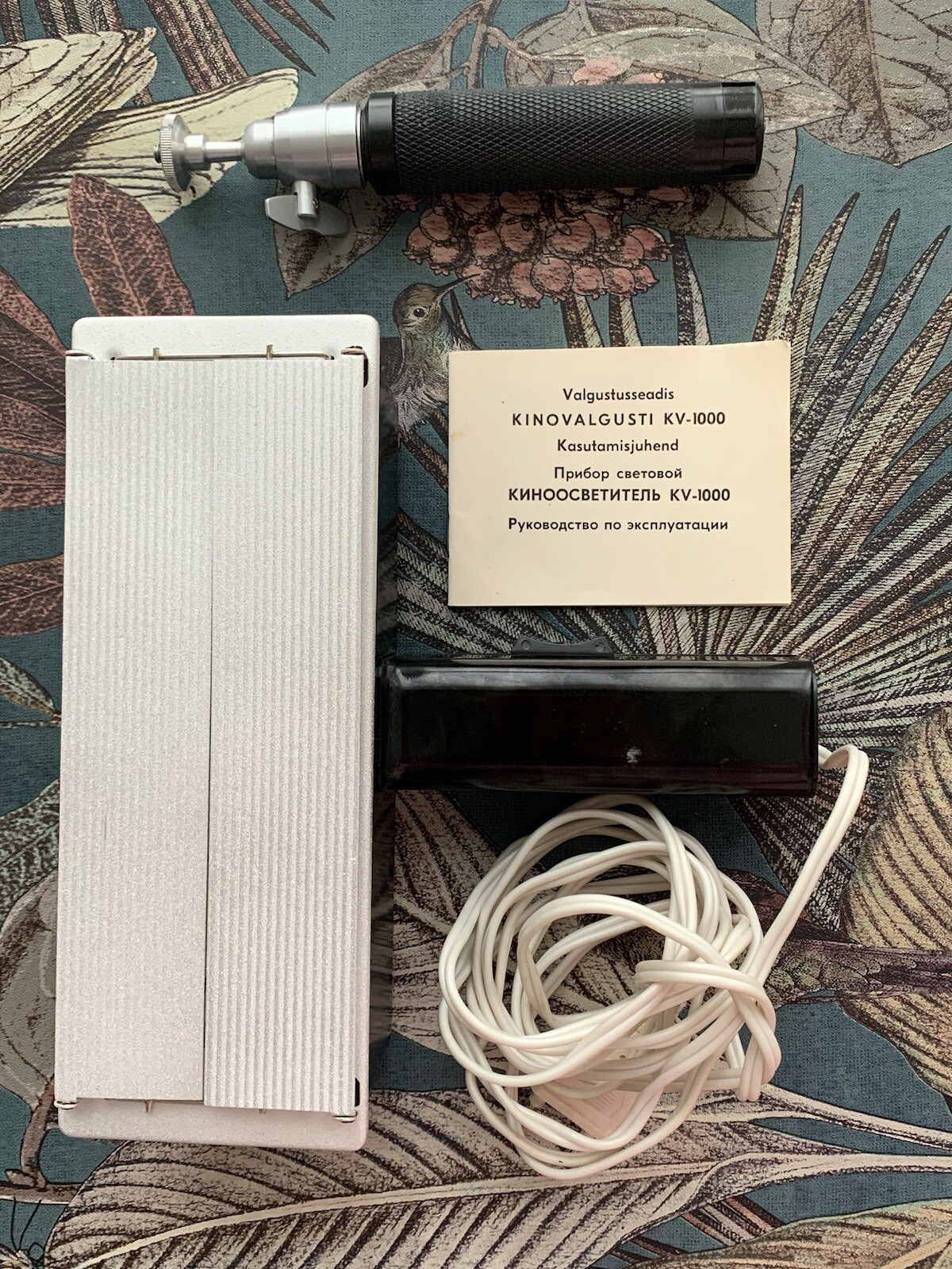 Vintage Spotlight Soffit Photo Video Shooting KV 1000 USSR