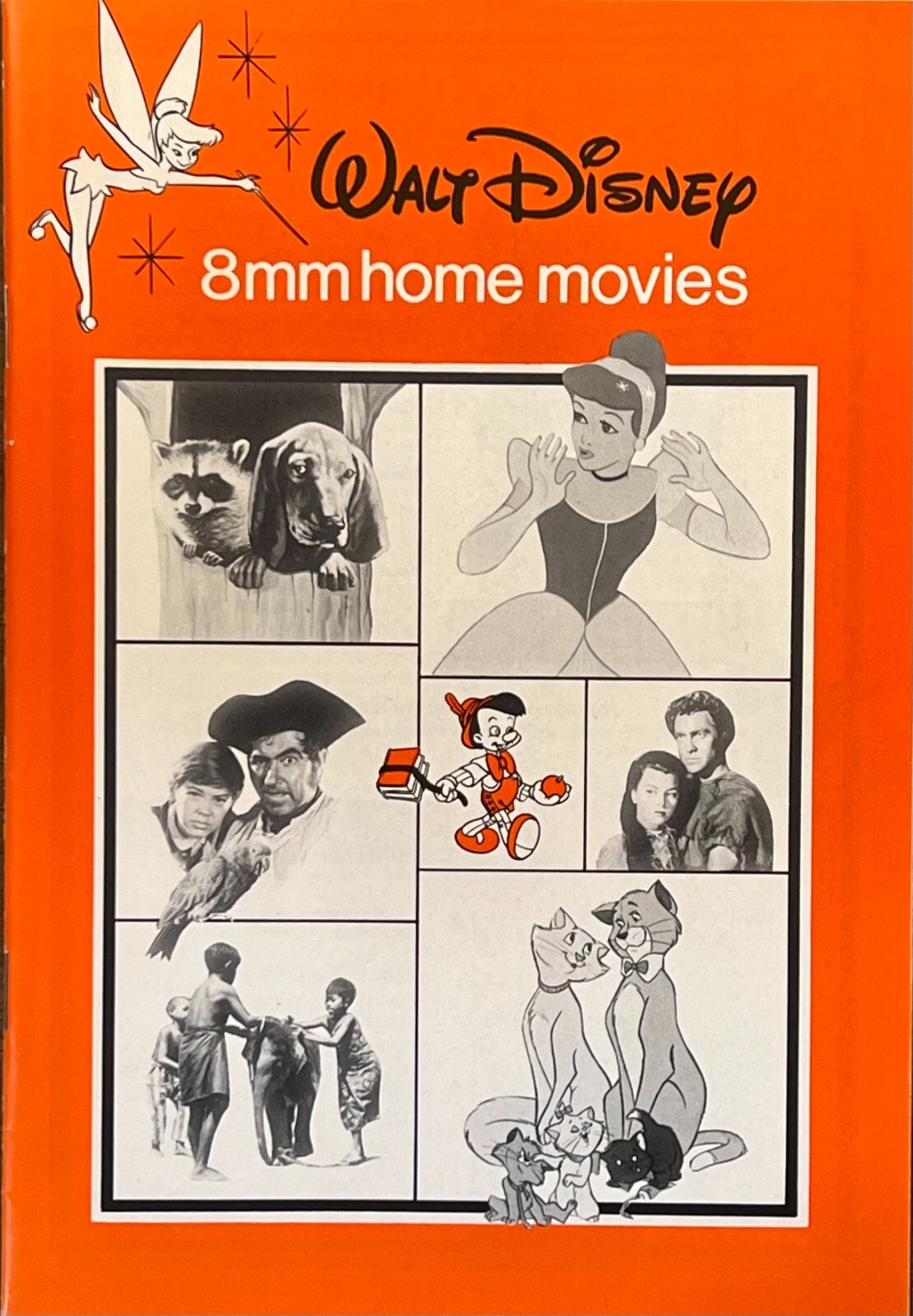 Vintage Walt Disney 8 MM Home Movie Order Guide Bambi Dumbo Sleeping Beauty More