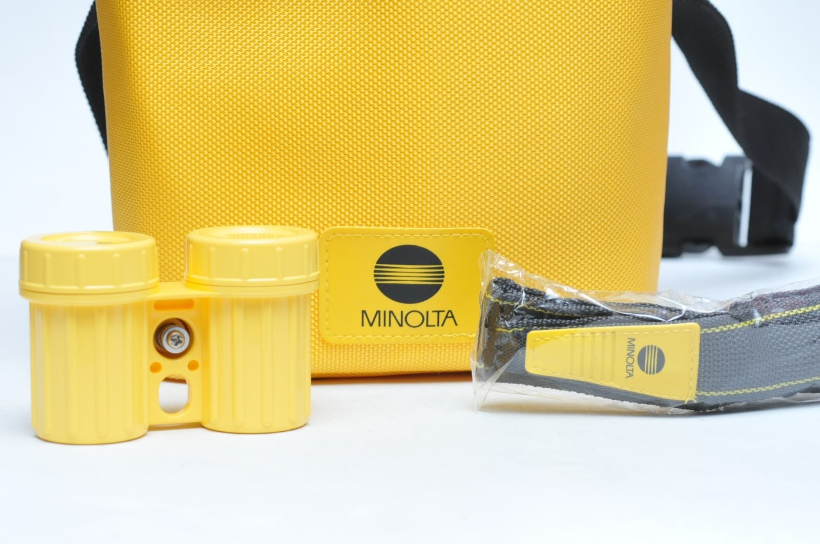 Minolta Underwater 35mm Film Case Canister Container with Case and Strap *New*
